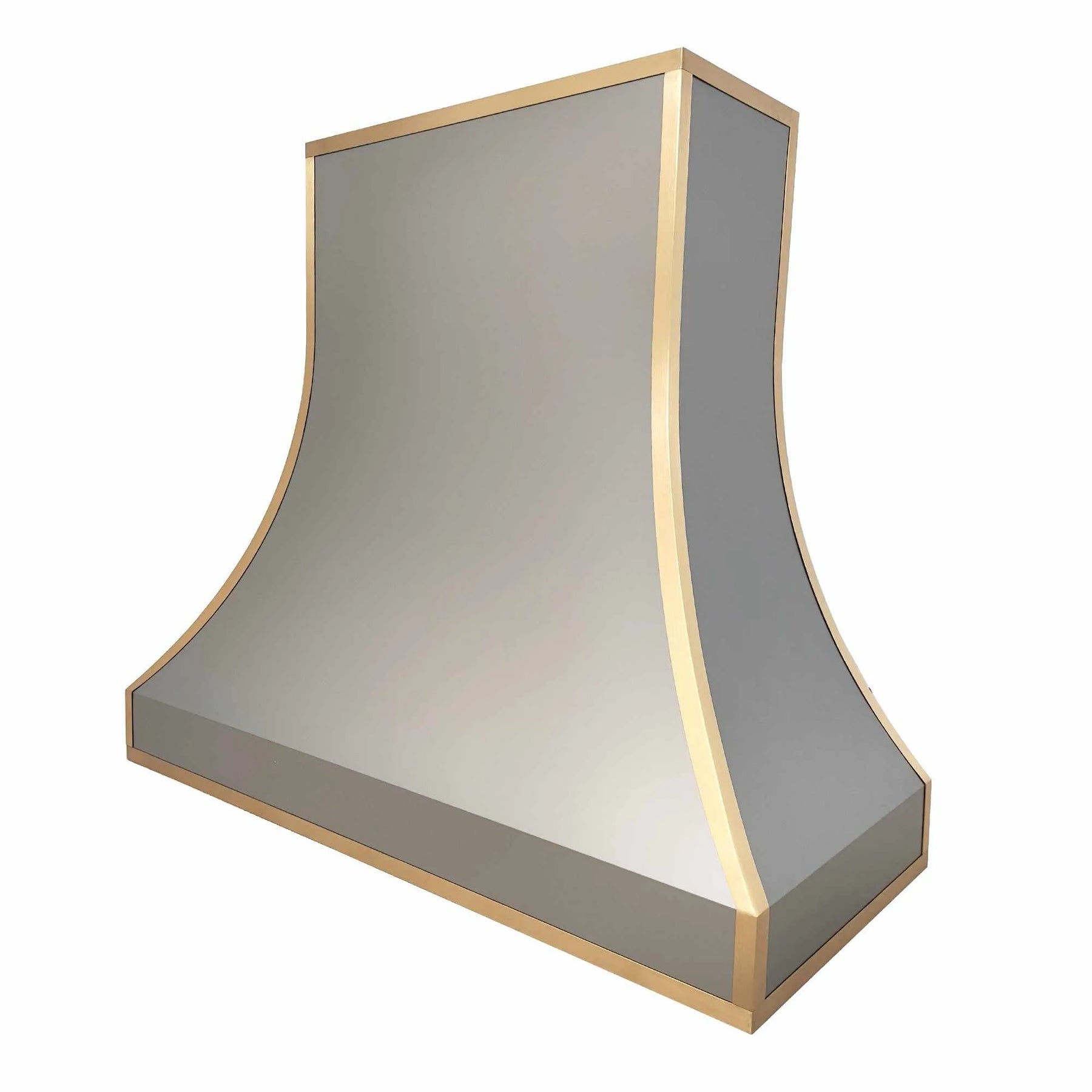 Fobest Stainless Steel Vent Hood with Brass Edge FSS-228-Stainless Steel Range Hood-Fobest
