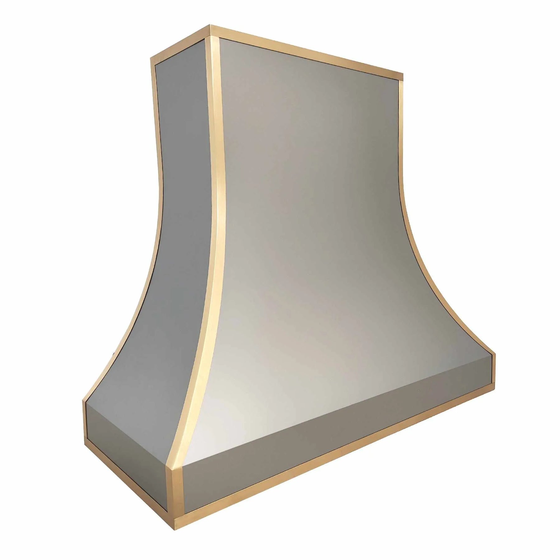 Fobest Stainless Steel Vent Hood with Brass Edge FSS-228-Stainless Steel Range Hood-Fobest