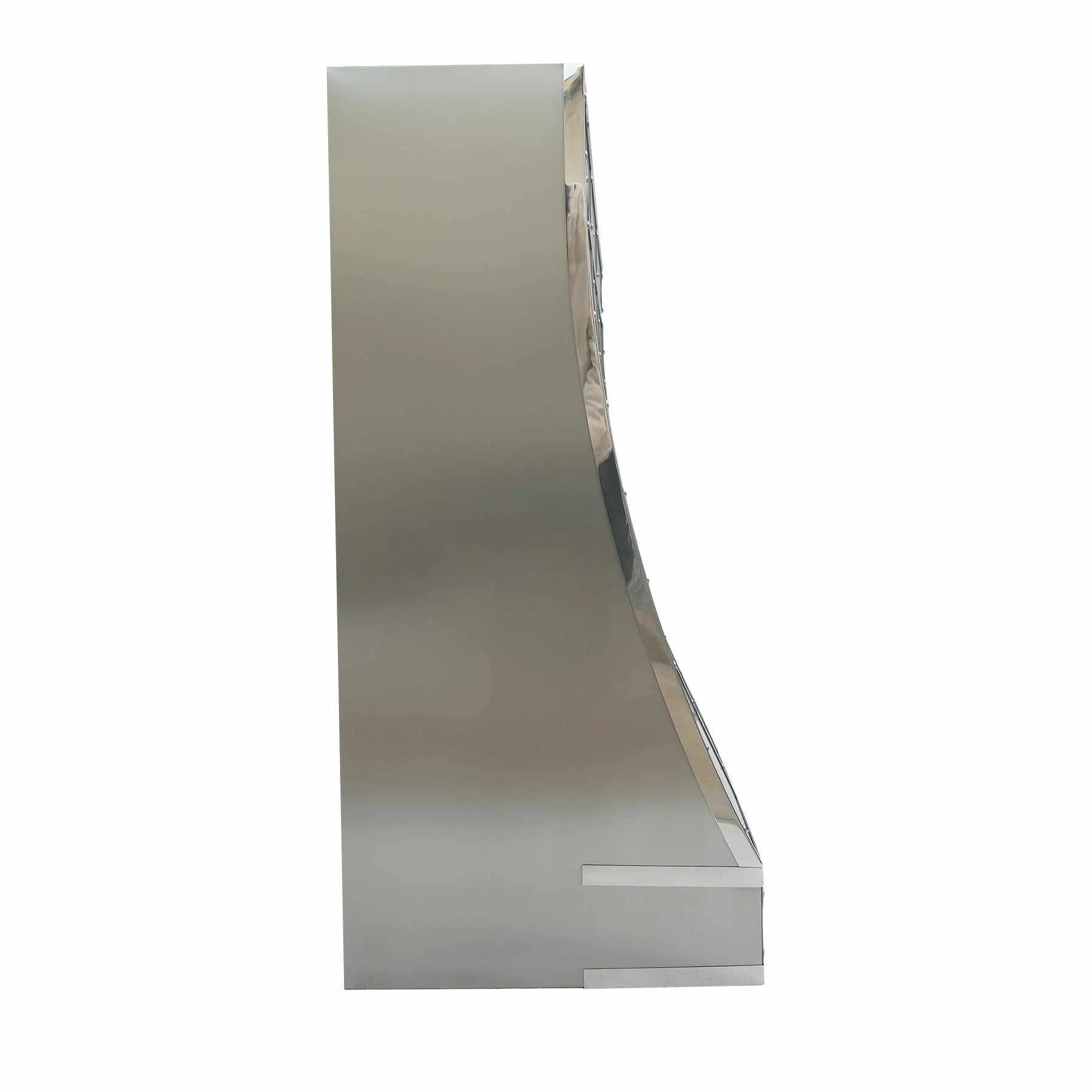 Fobest Stainless Steel Vent Hood with Mirror Straps FSS-174-Stainless Steel Range Hood-Fobest