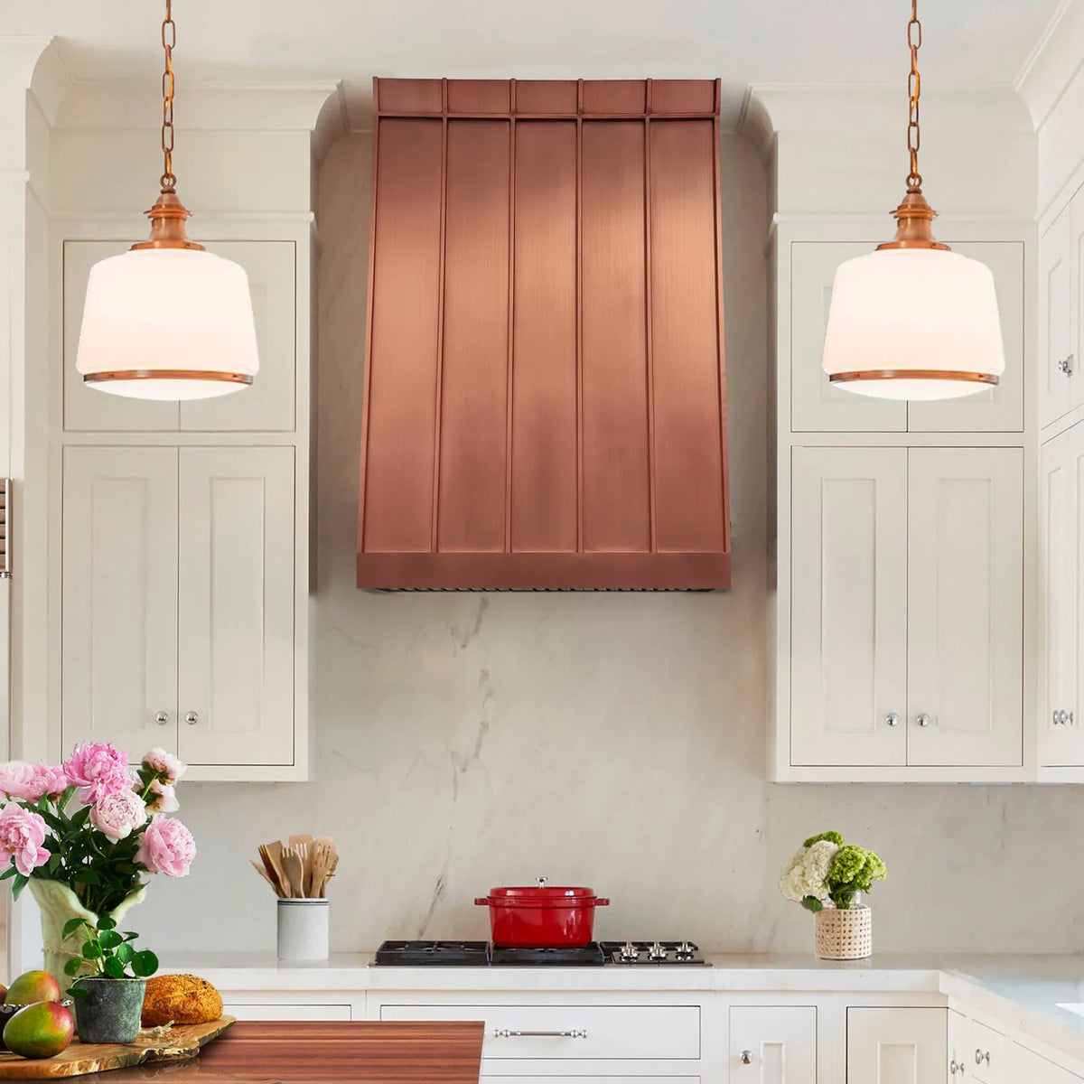Fobest Standing-Seam Copper Range Hood FCP-296