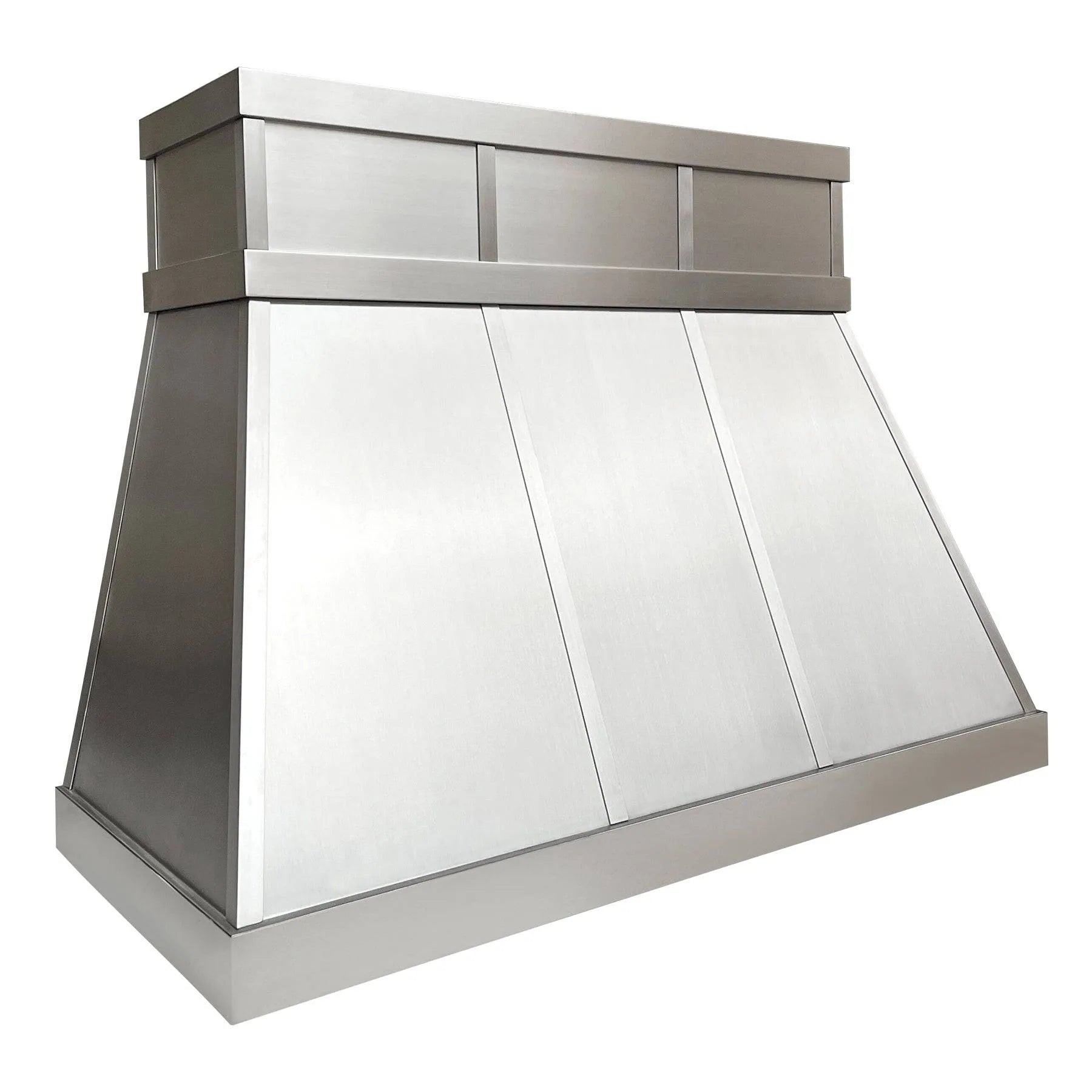 Fobest Tapered Stainless Steel Custom Range Hood FSS-18-Stainless Steel Range Hood-Fobest