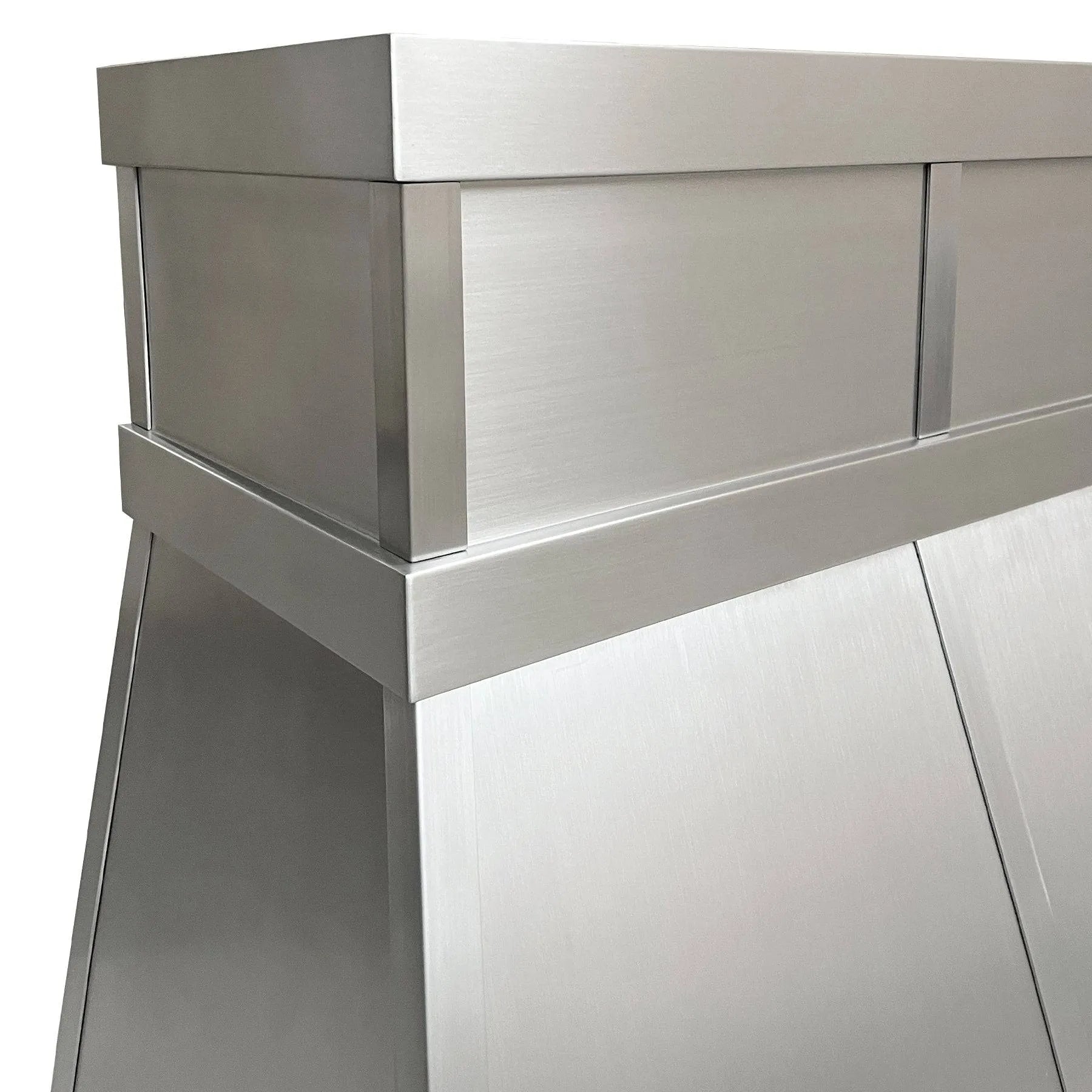 Fobest Tapered Stainless Steel Custom Range Hood FSS-18-Stainless Steel Range Hood-Fobest