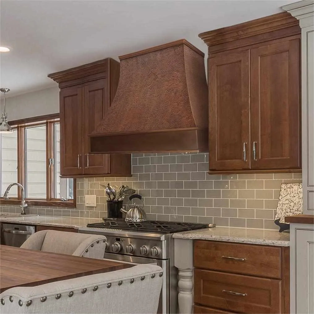 Fobest Tuscan Copper Kitchen Hood FCP-3-Copper Range Hood-Fobest