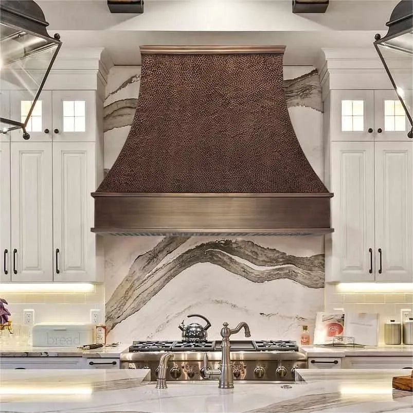 Fobest Tuscan Copper Kitchen Hood FCP-3-Copper Range Hood-Fobest