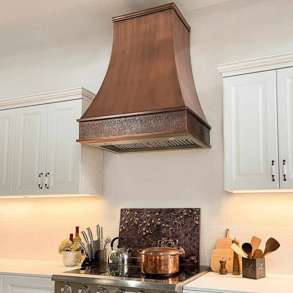 Fobest Tuscan Copper Range Hood FCP-54-Copper Range Hood-Fobest