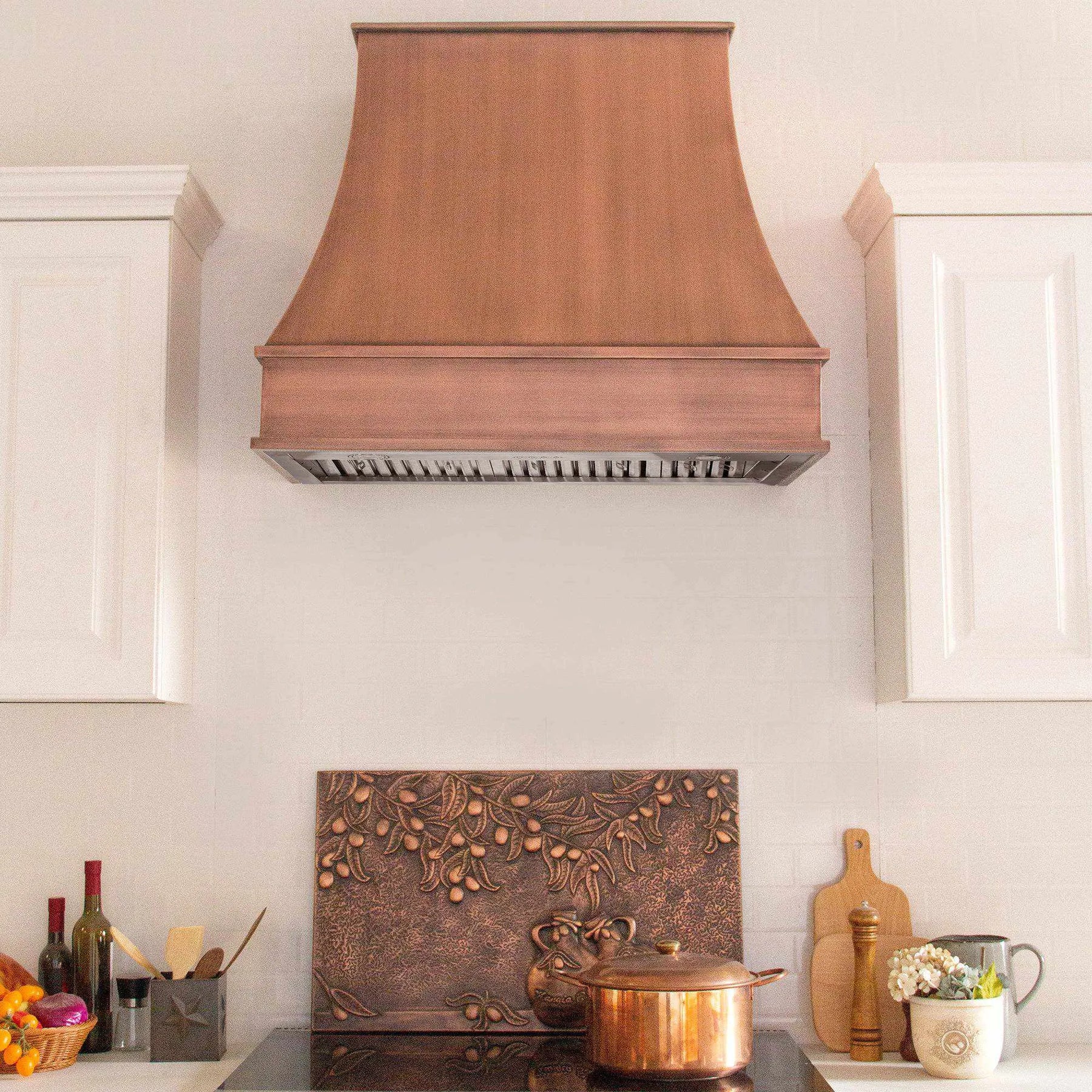 Fobest Tuscan Copper Range Hood FCP-66-Copper Range Hood-Fobest