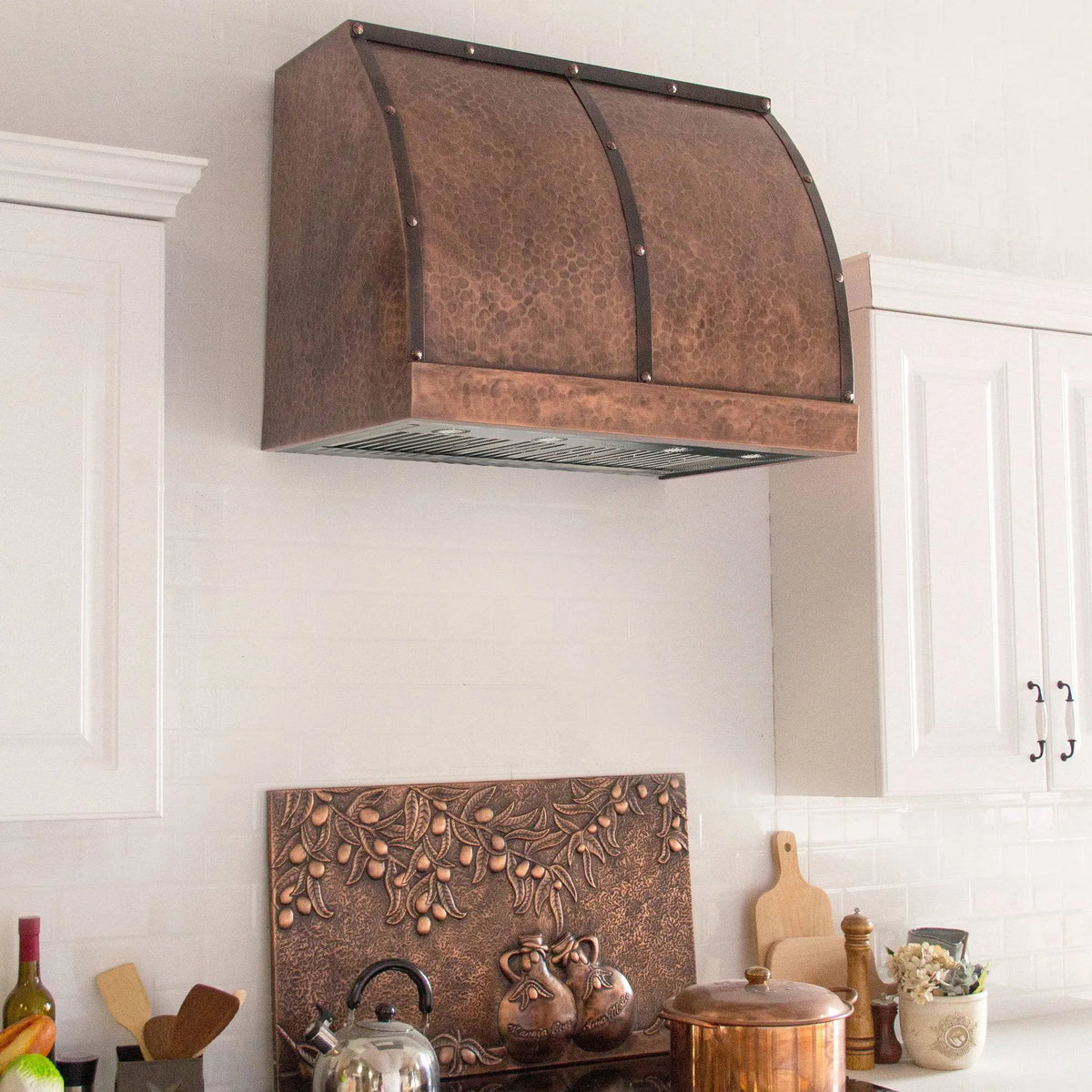 Fobest Under Cabinet Copper Range Hood FCP-73-Copper Range Hood-Fobest