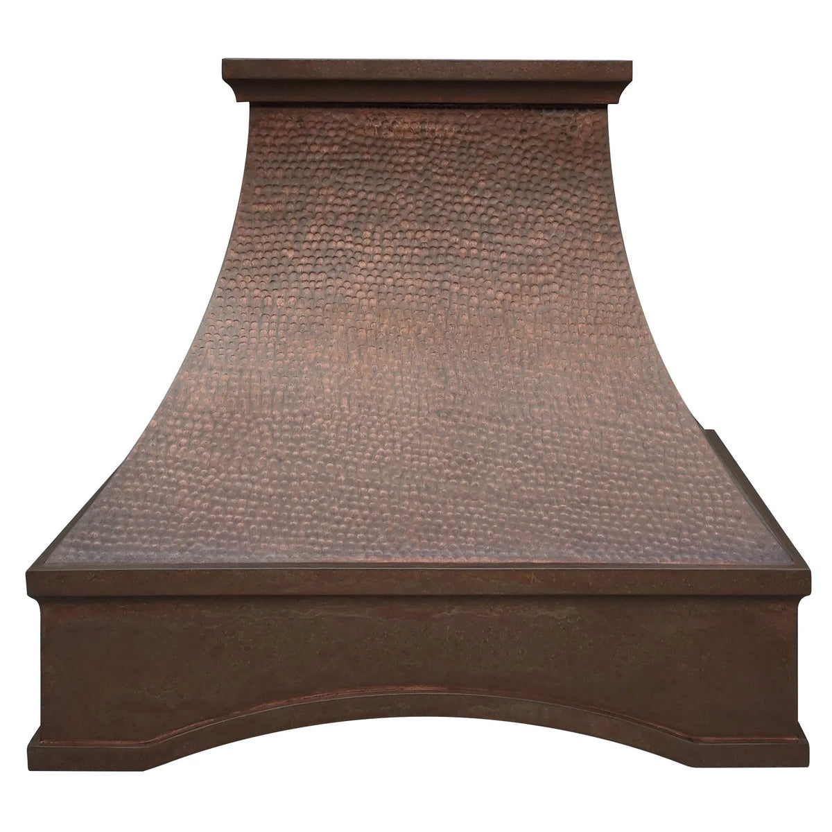 Fobest Vintage Copper Range Hood with Bottom Arched Design FCP-234-Copper Range Hood-Fobest