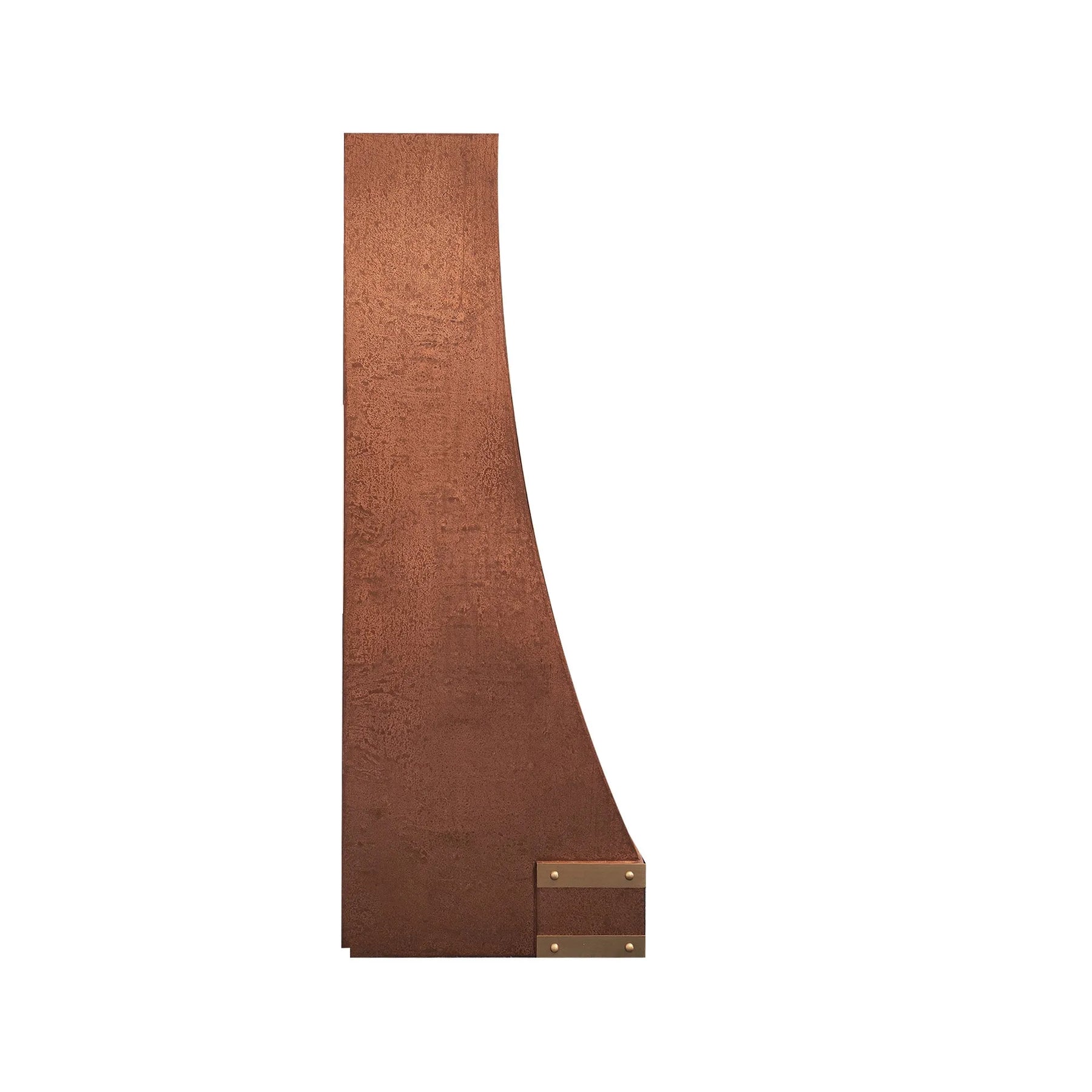 Fobest Vintage Copper Range Hood with Brass Straps FCP-254-Copper Range Hood-Fobest