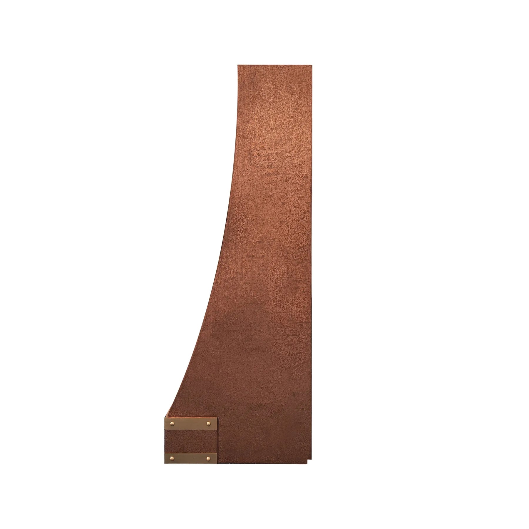Fobest Vintage Copper Range Hood with Brass Straps FCP-254-Copper Range Hood-Fobest