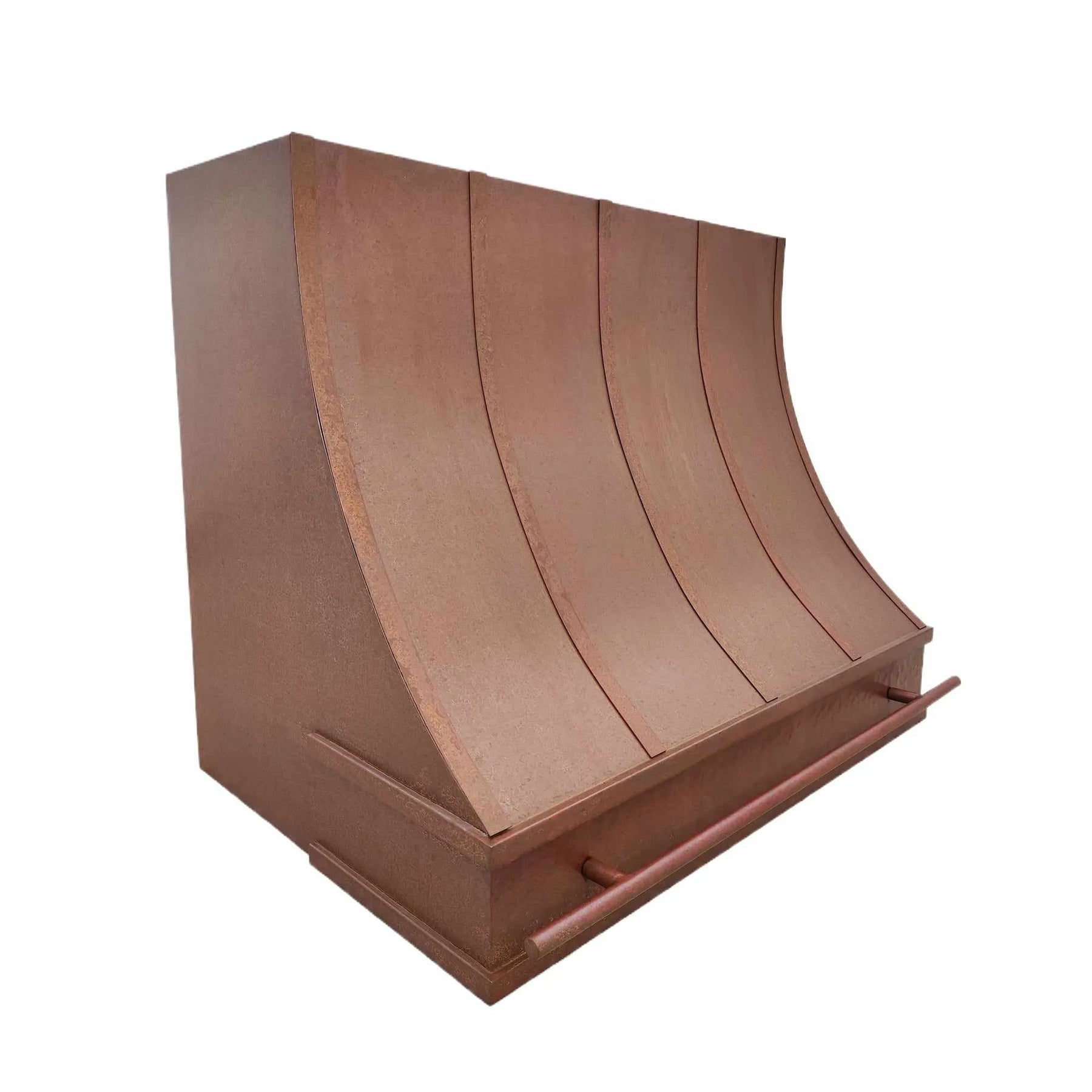 Fobest Vintage Copper Range Hood with Copper Bar FCP-139-Copper Range Hood-Fobest