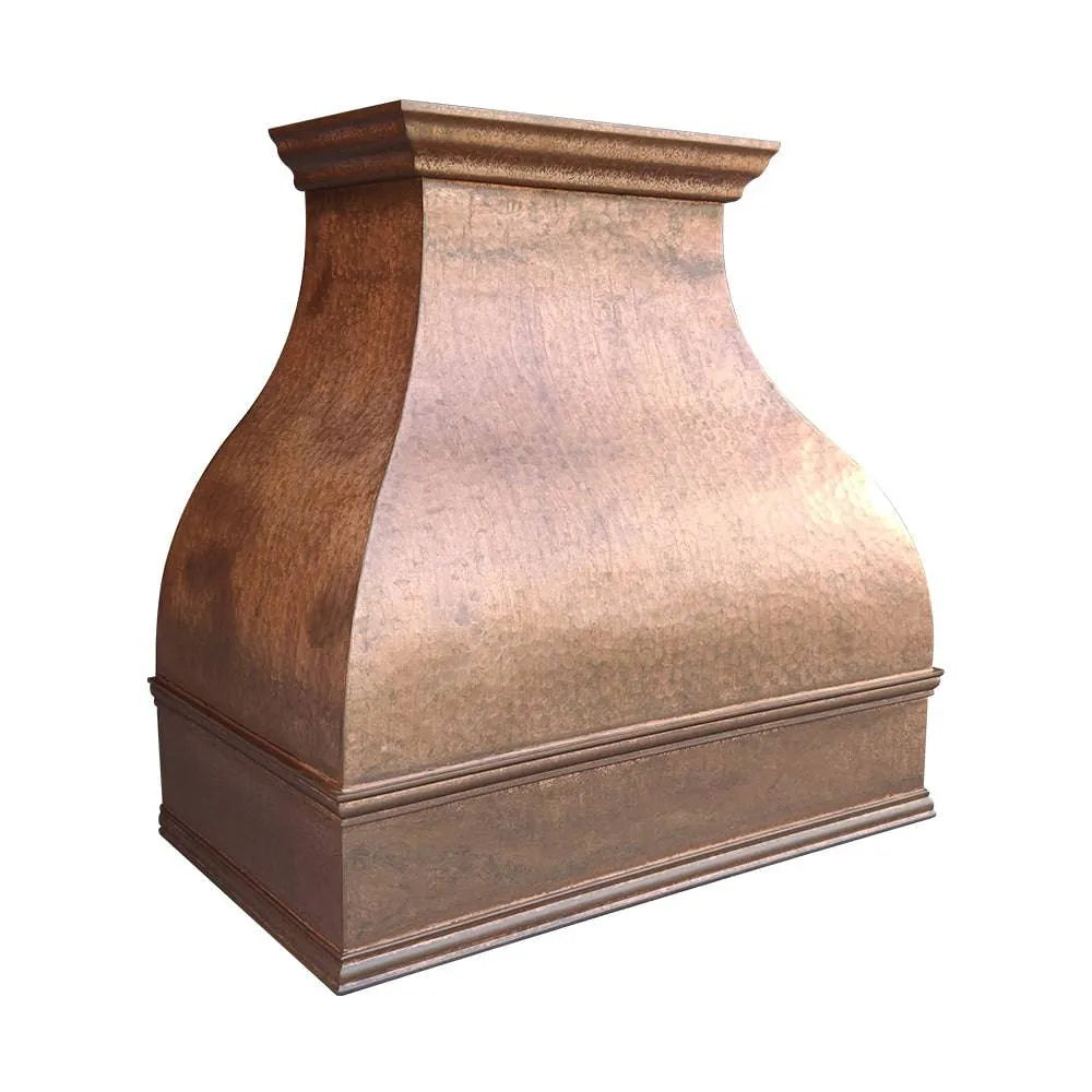 Fobest Vintage Custom Range Hood with Bell Design FCP-111-Copper Range Hood-Fobest