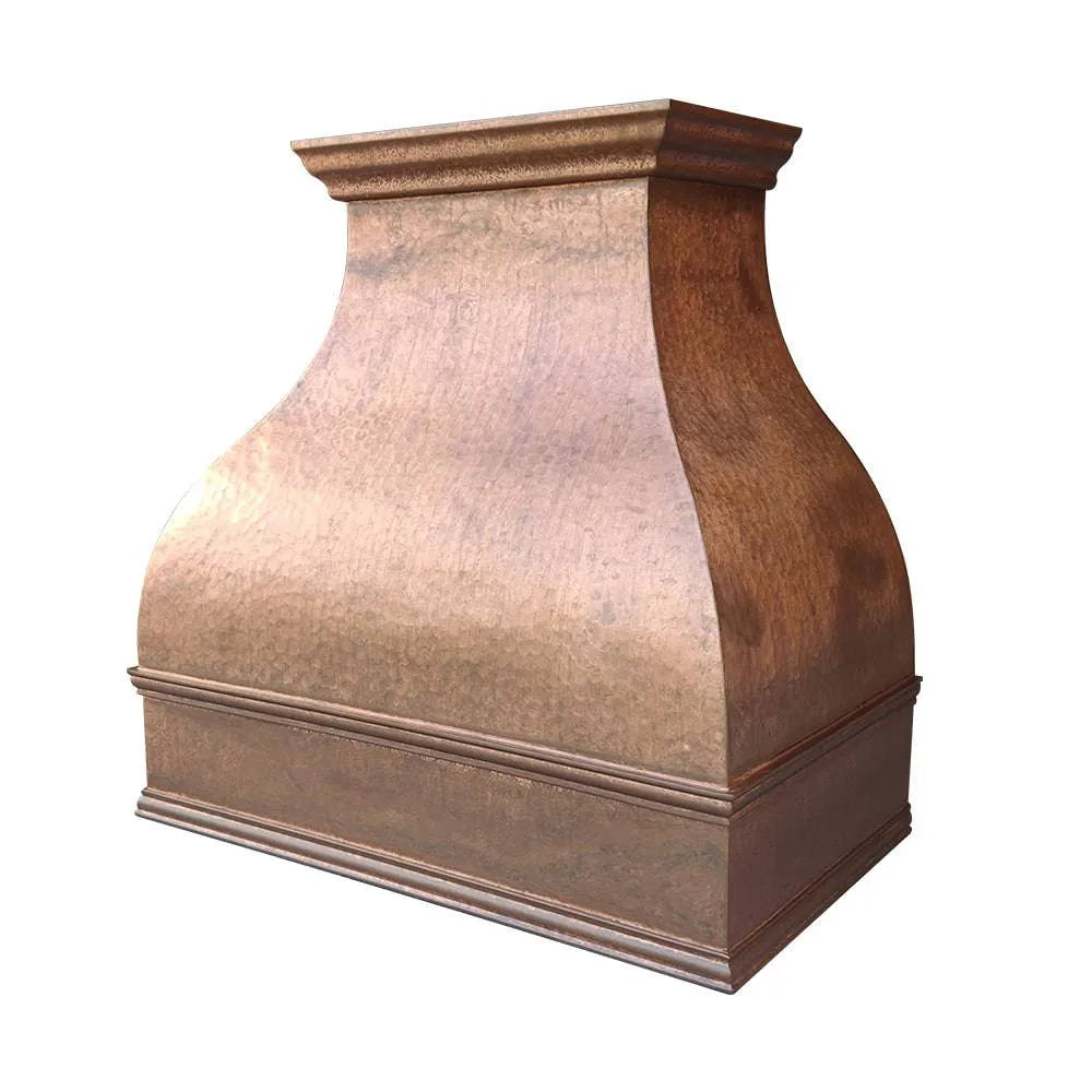 Fobest Vintage Custom Range Hood with Bell Design FCP-111-Copper Range Hood-Fobest