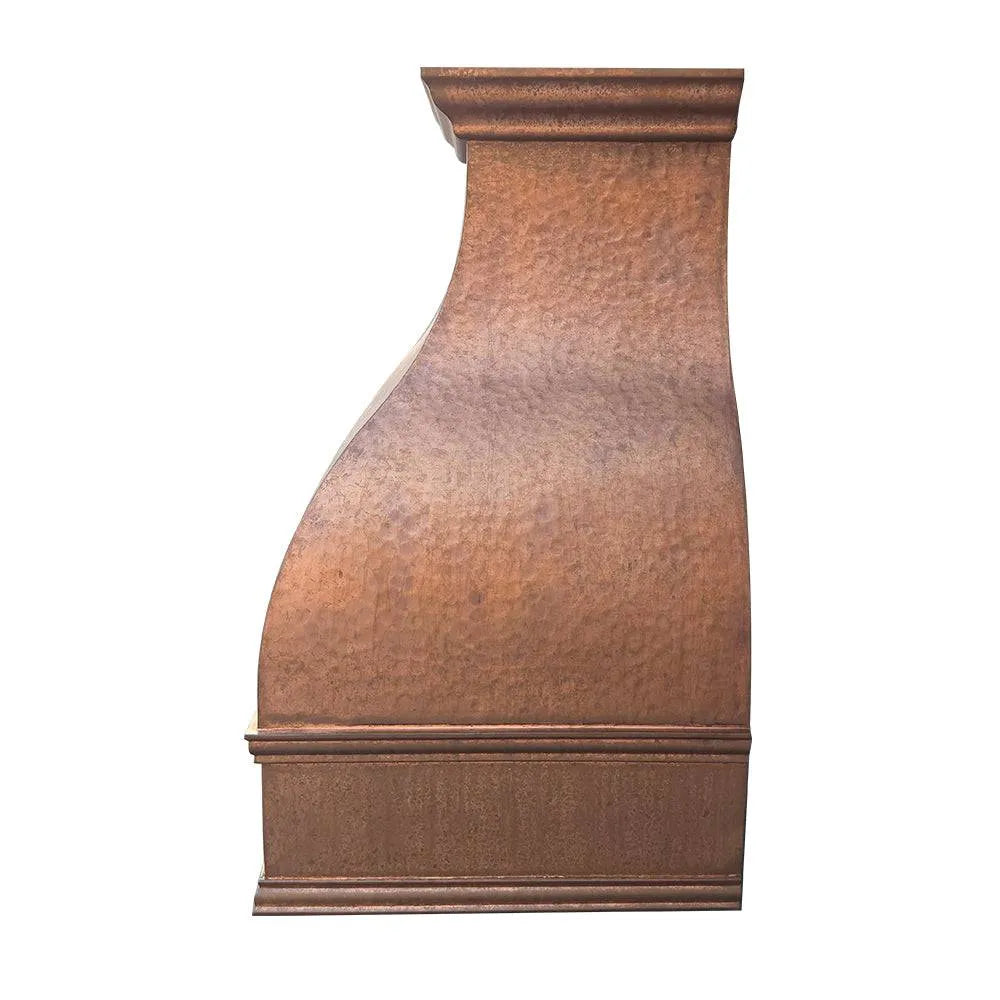 Fobest Vintage Custom Range Hood with Bell Design FCP-111-Copper Range Hood-Fobest
