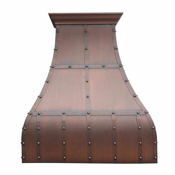 Fobest Wall Mount Copper Range Hood FCP-9-Copper Range Hood-Fobest