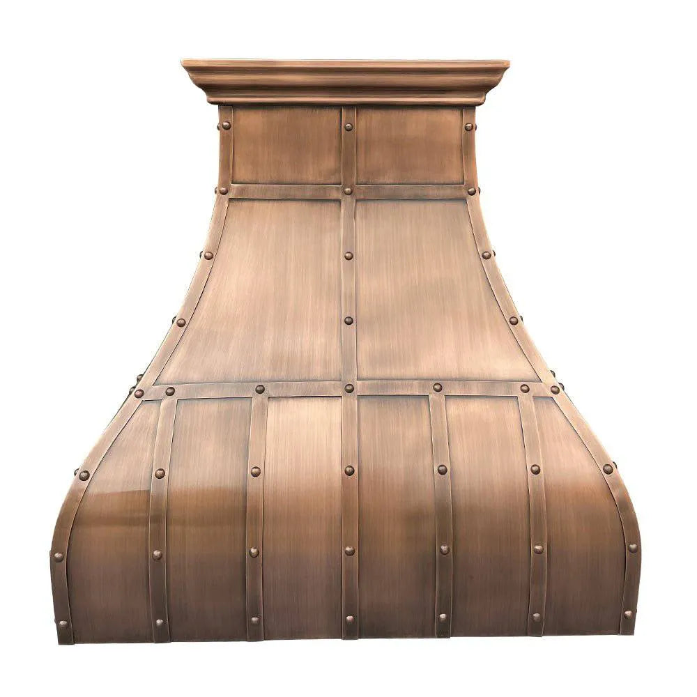 Fobest Wall Mount Copper Range Hood FCP-9-Copper Range Hood-Fobest