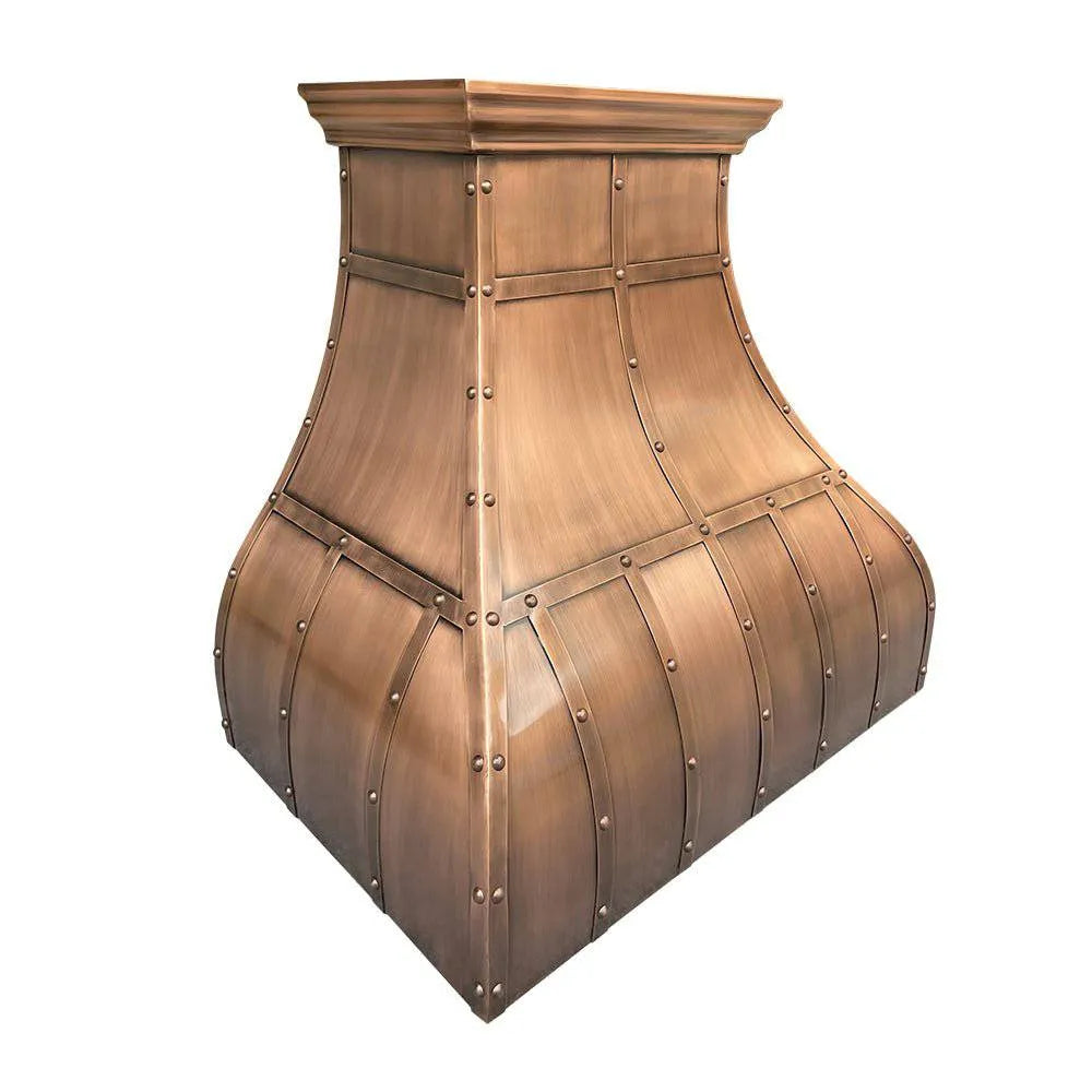 Fobest Wall Mount Copper Range Hood FCP-9-Copper Range Hood-Fobest