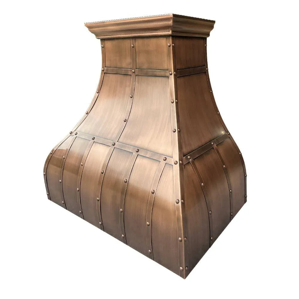 Fobest Wall Mount Copper Range Hood FCP-9-Copper Range Hood-Fobest