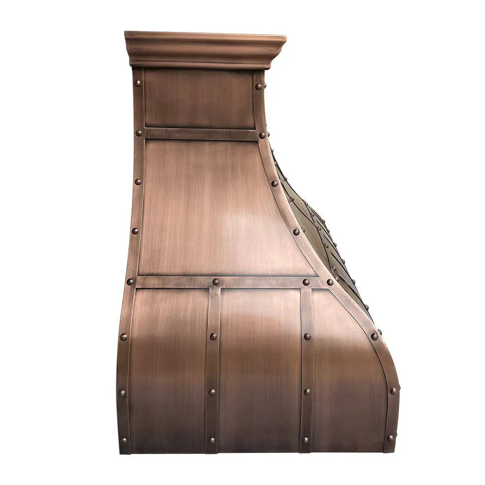 Fobest Wall Mount Copper Range Hood FCP-9-Copper Range Hood-Fobest