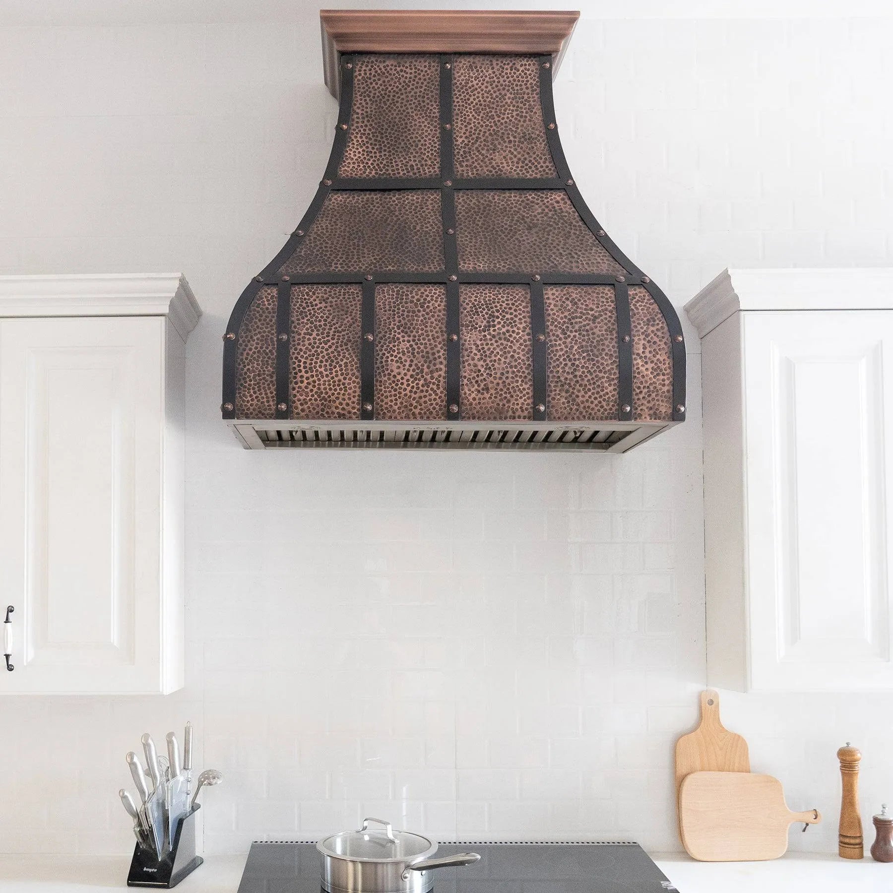 Fobest Wall Mount Copper Range Hood FCP-9-Copper Range Hood-Fobest