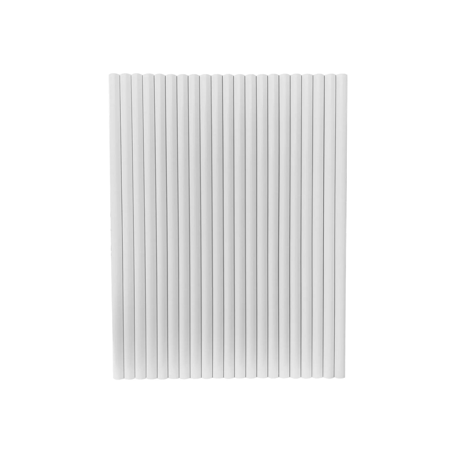 Fobest White Box Range Hood with Fluted Vertical Panel Design FSS-393-Stainless Steel Range Hood-Fobest