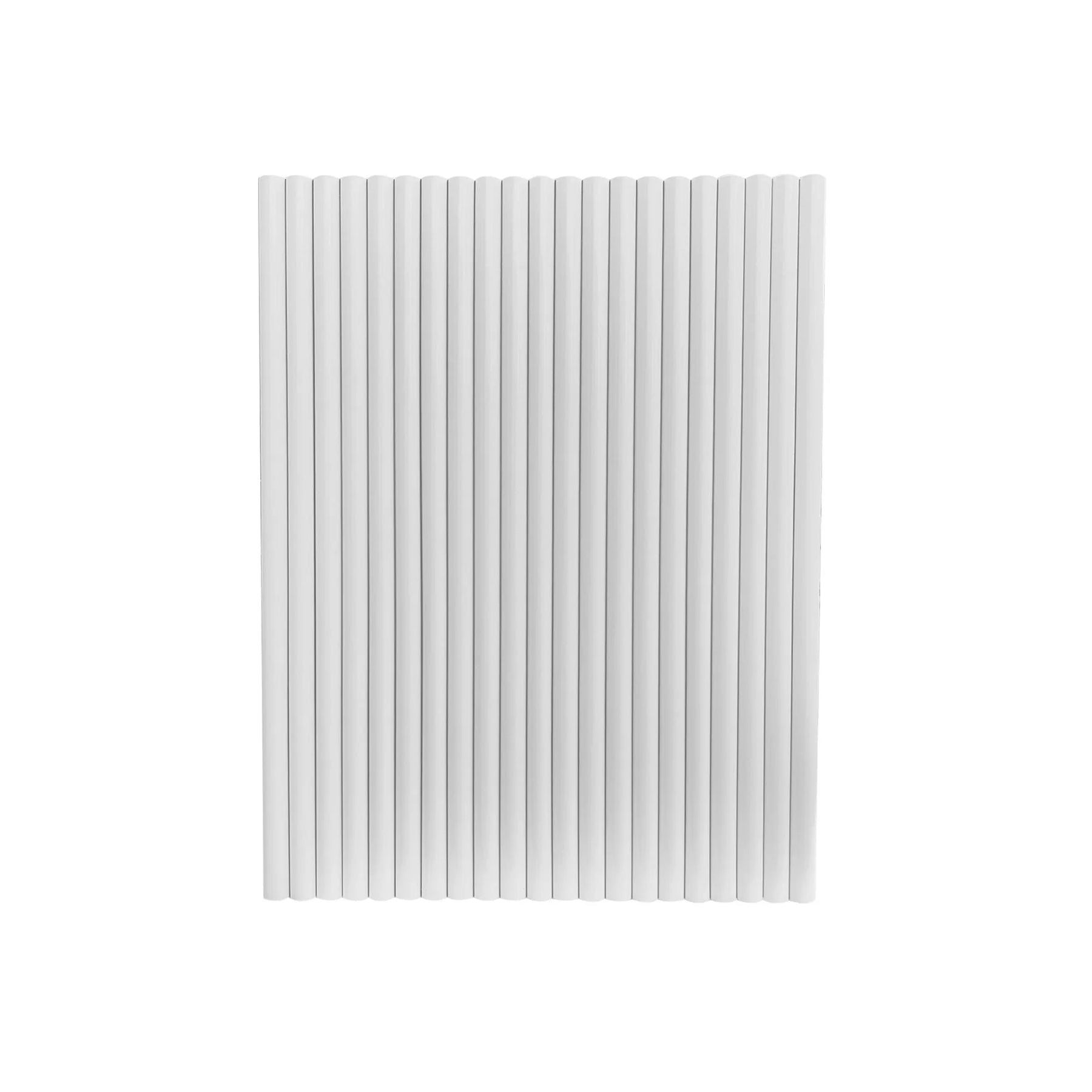 Fobest White Box Range Hood with Fluted Vertical Panel Design FSS-393-Stainless Steel Range Hood-Fobest