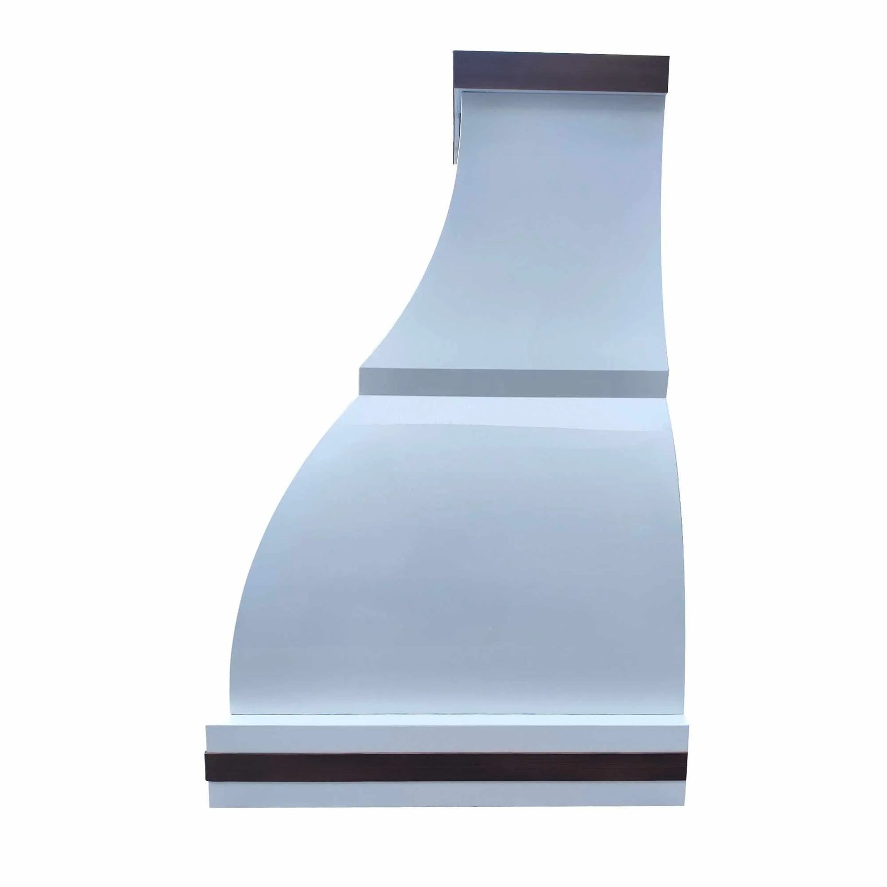 Fobest White Range Hood with Antique Copper Trims FSS-289-Stainless Steel Range Hood-Fobest