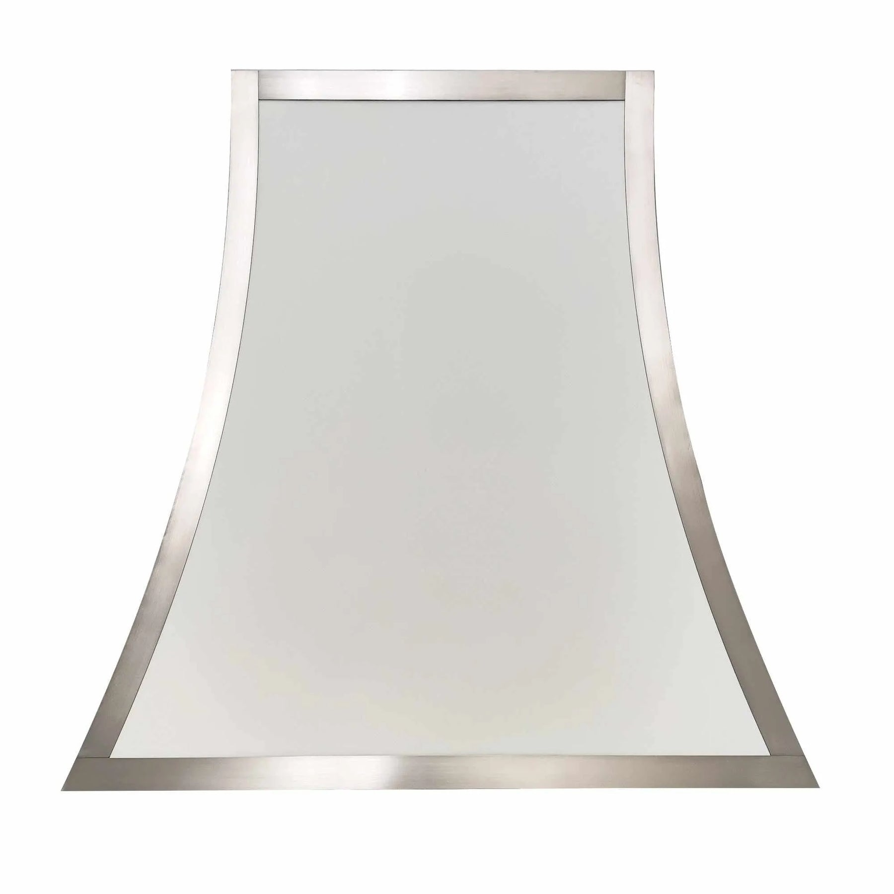 Fobest White Stainless Steel Range Hood with Steel Accent FSS-224-Stainless Steel Range Hood-Fobest