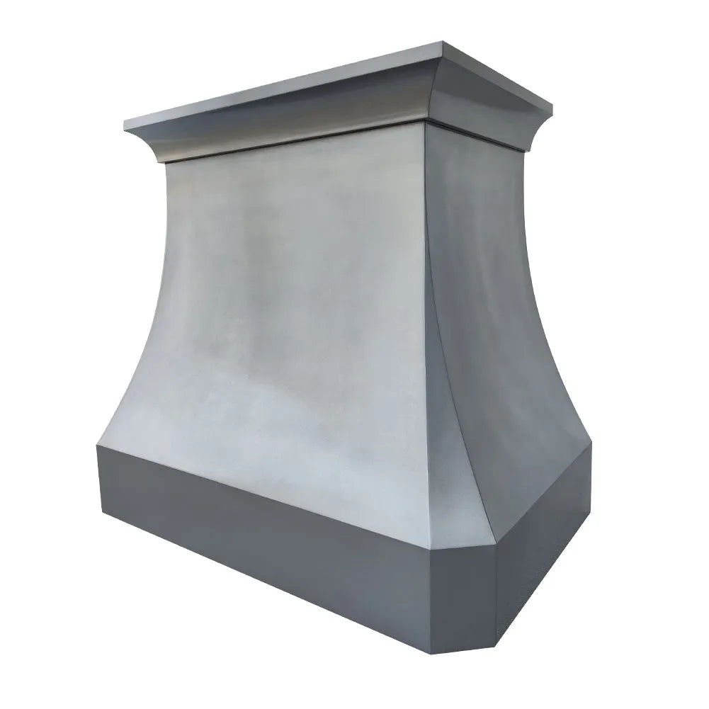 Fobest Zinc Range Hood with Classic Curved FSS-323-Stainless Steel Range Hood-Fobest