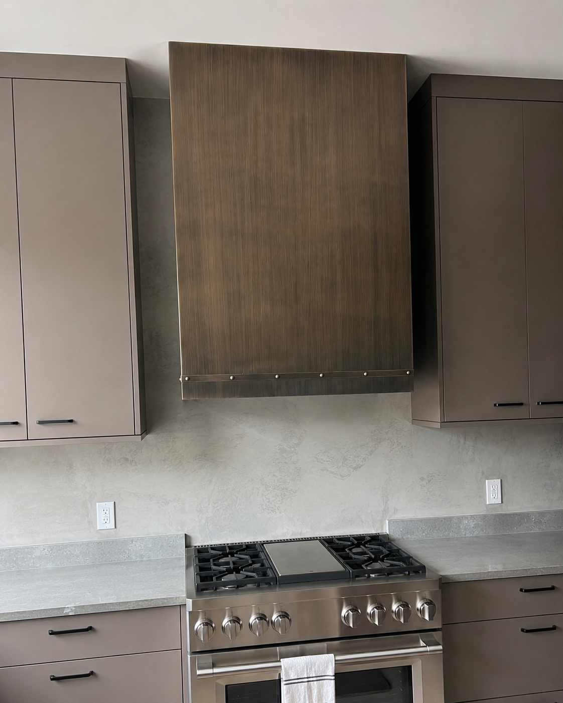 Fobest Aged Brass Box Kitchen Hood FSS-442