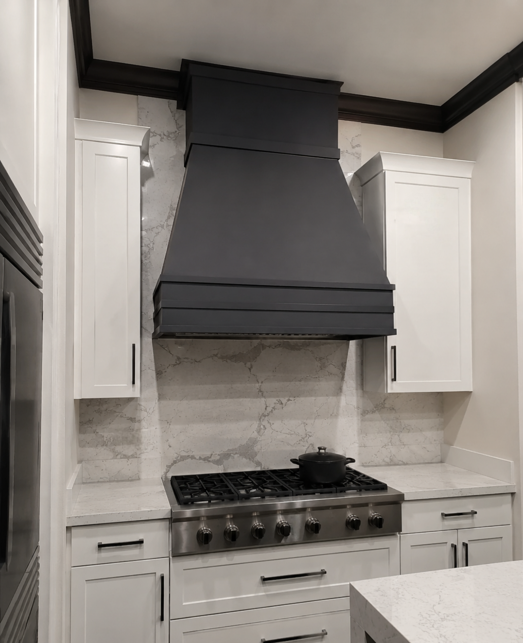 Fobest Black Box Range Hood with Clean Geometric Form FSS-386