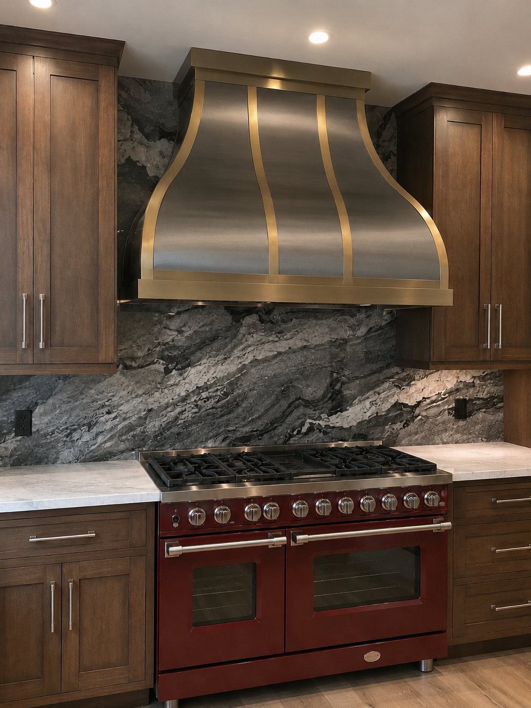 Fobest Brushed Stainless Steel Custom Range Hood FSS-45