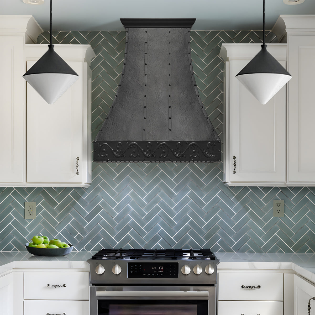 Fobest Chicago Copper Kitchen Range Hood with Decorative Apron FCP-311