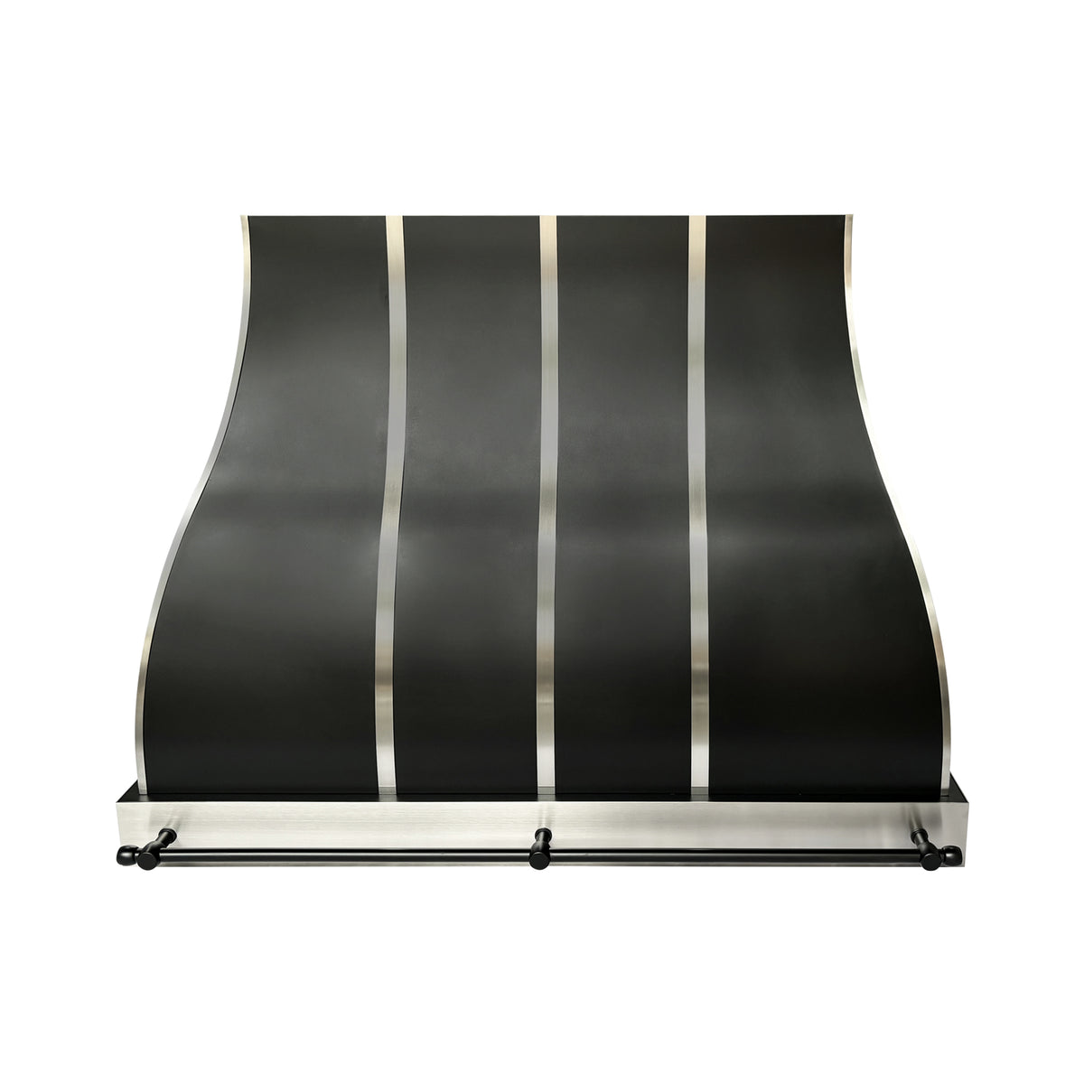 Fobest Custom Metal Range Hood in Black Stainless Steel FSS-651