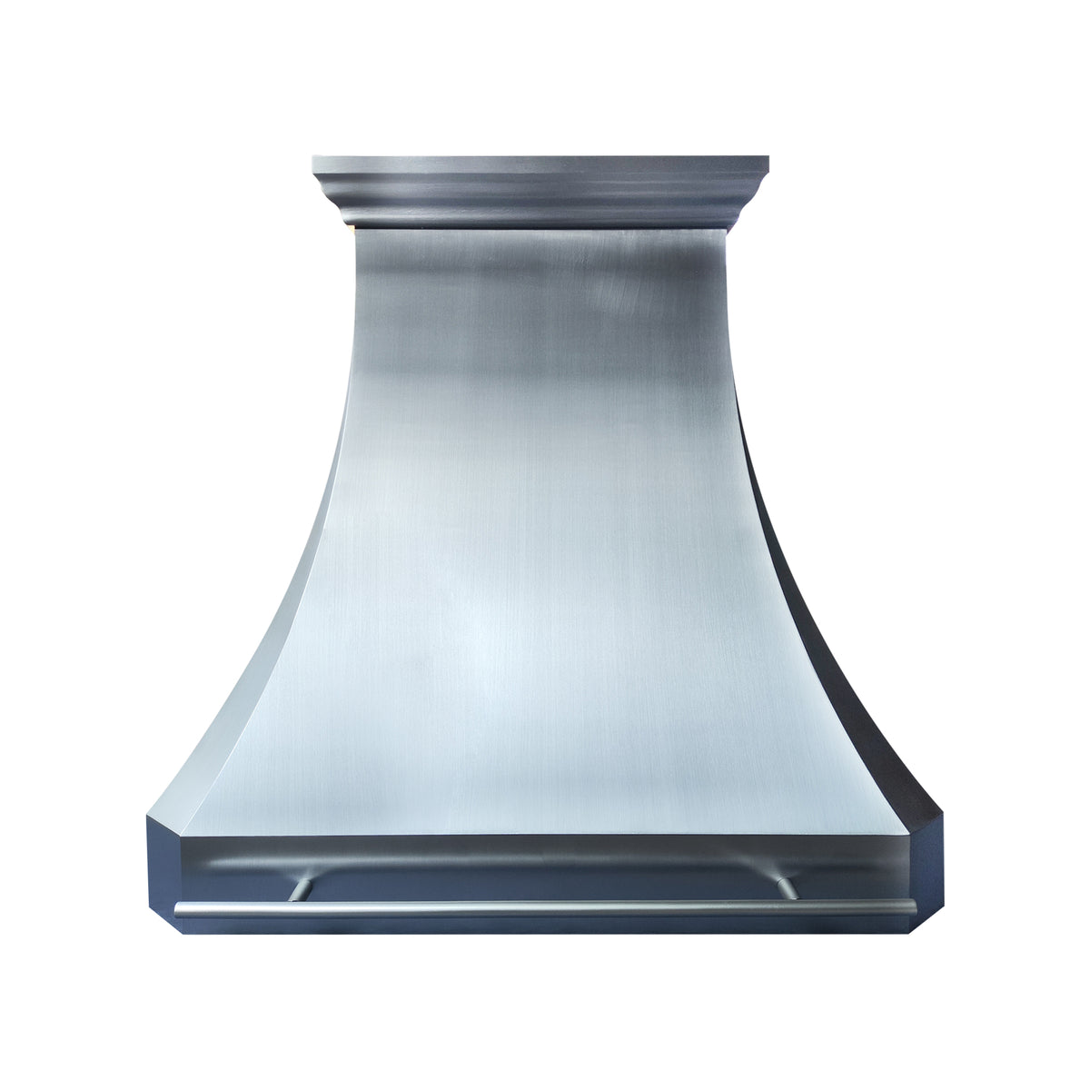 Fobest Custom Sculptural Range Hood in Brushed Stainless Steel FSS-632