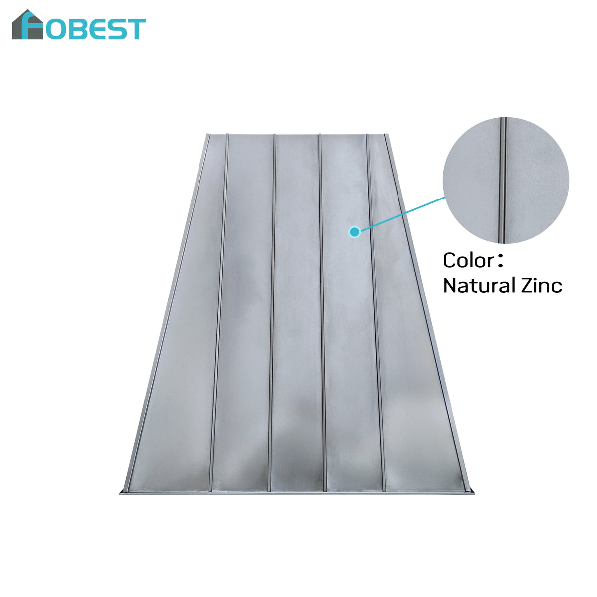 Fobest Custom Tapered Zinc Range Hood with Geometric Design FSS-618