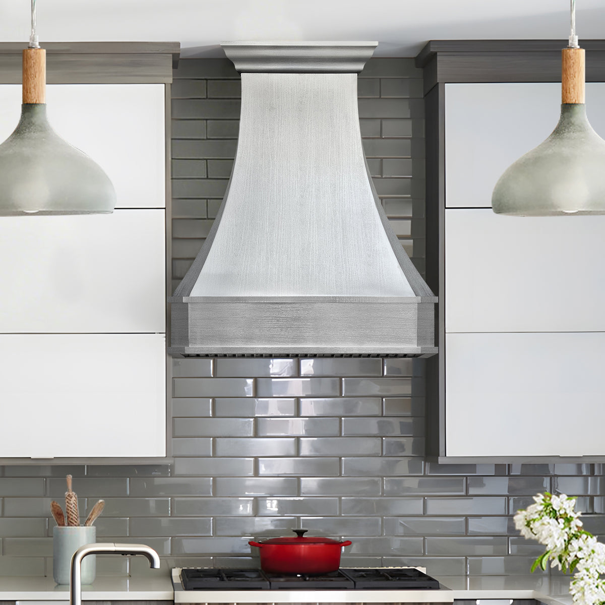 Fobest Custom Tree Bark Stainless Steel Range Hood FSS-614