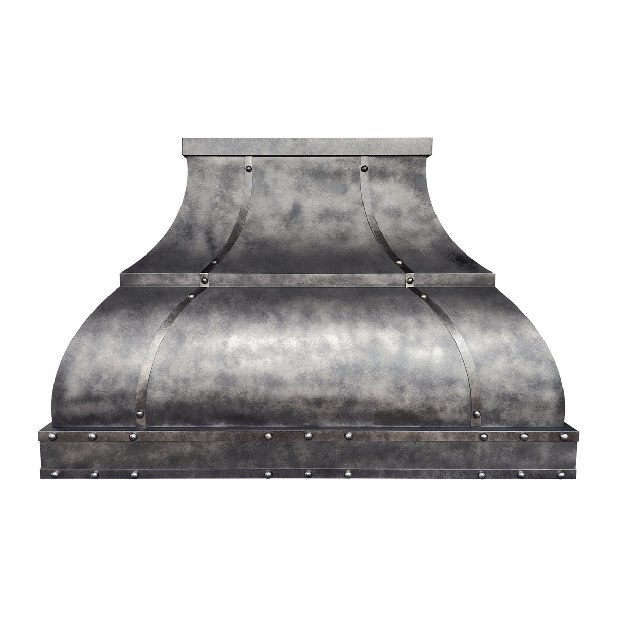 Fobest Custom Weathered Stainless Steel Range Hood with Bell Design FSS-684