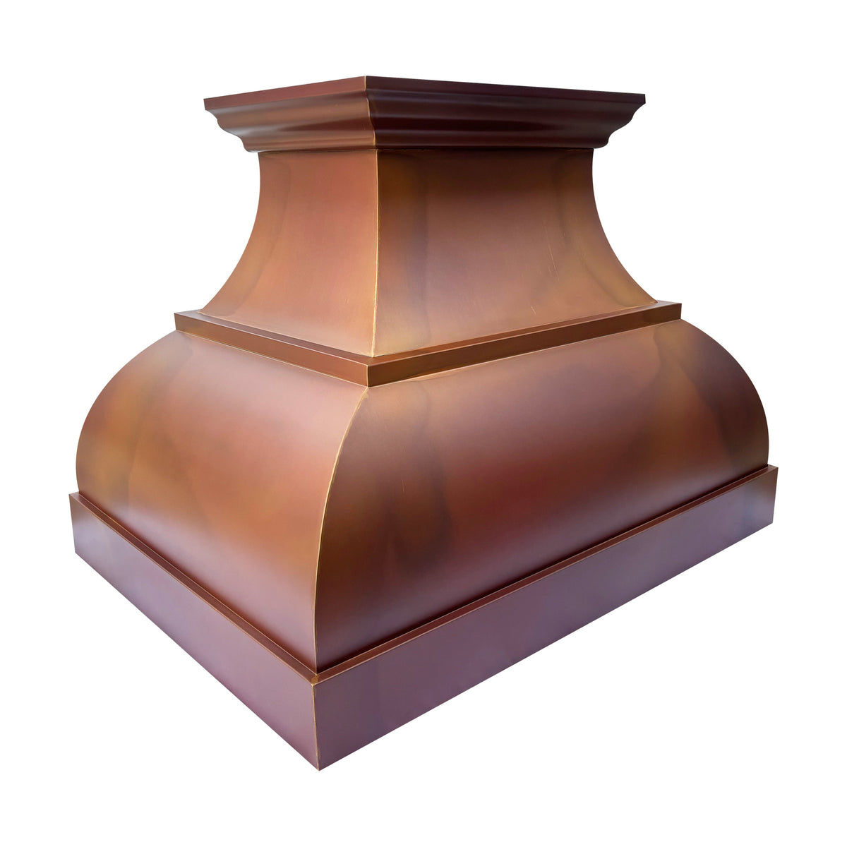 Fobest Instock Island Copper Range Hood (36"W x 27"D x 27"H)