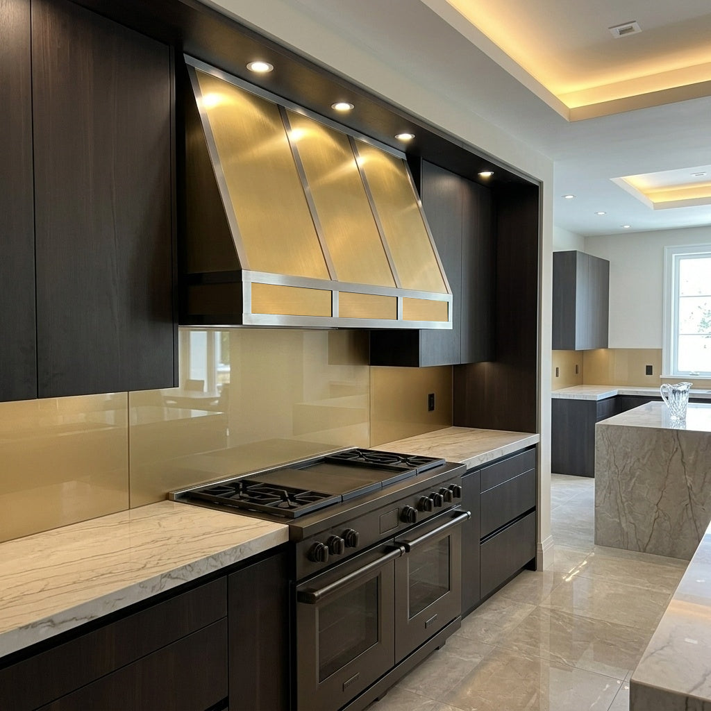 Fobest Los Angeles Brass & Stainless Steel Range Hoods FSS-505