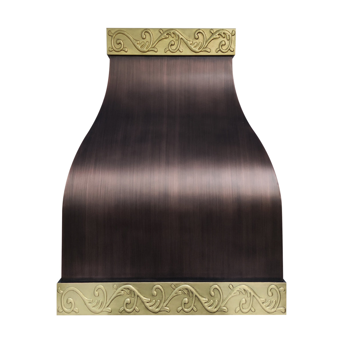 Fobest Luxury Copper Range Hood with Brass Accent FCP-319