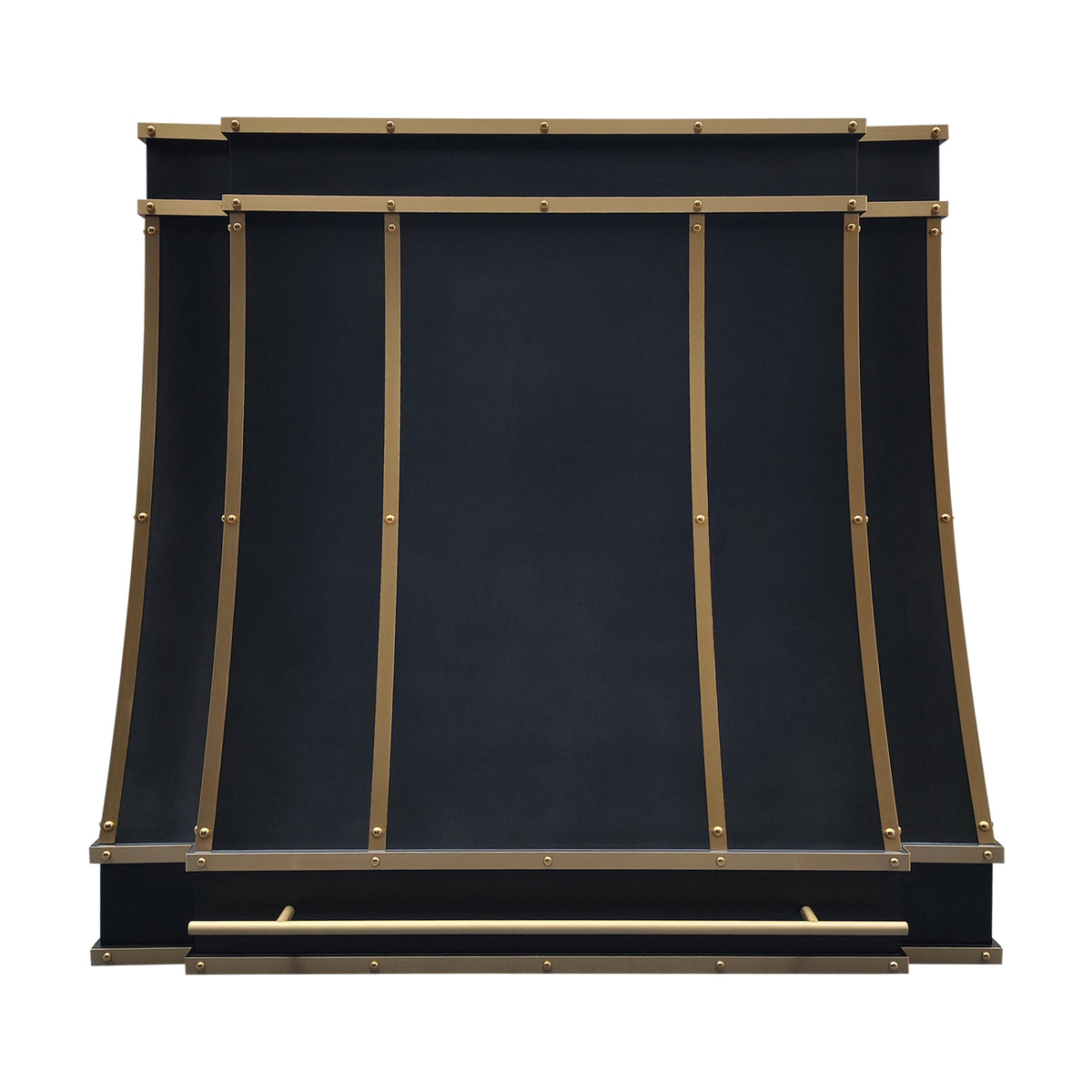 Fobest Modern Black Range Hood with Contemporary Edge FSS-527