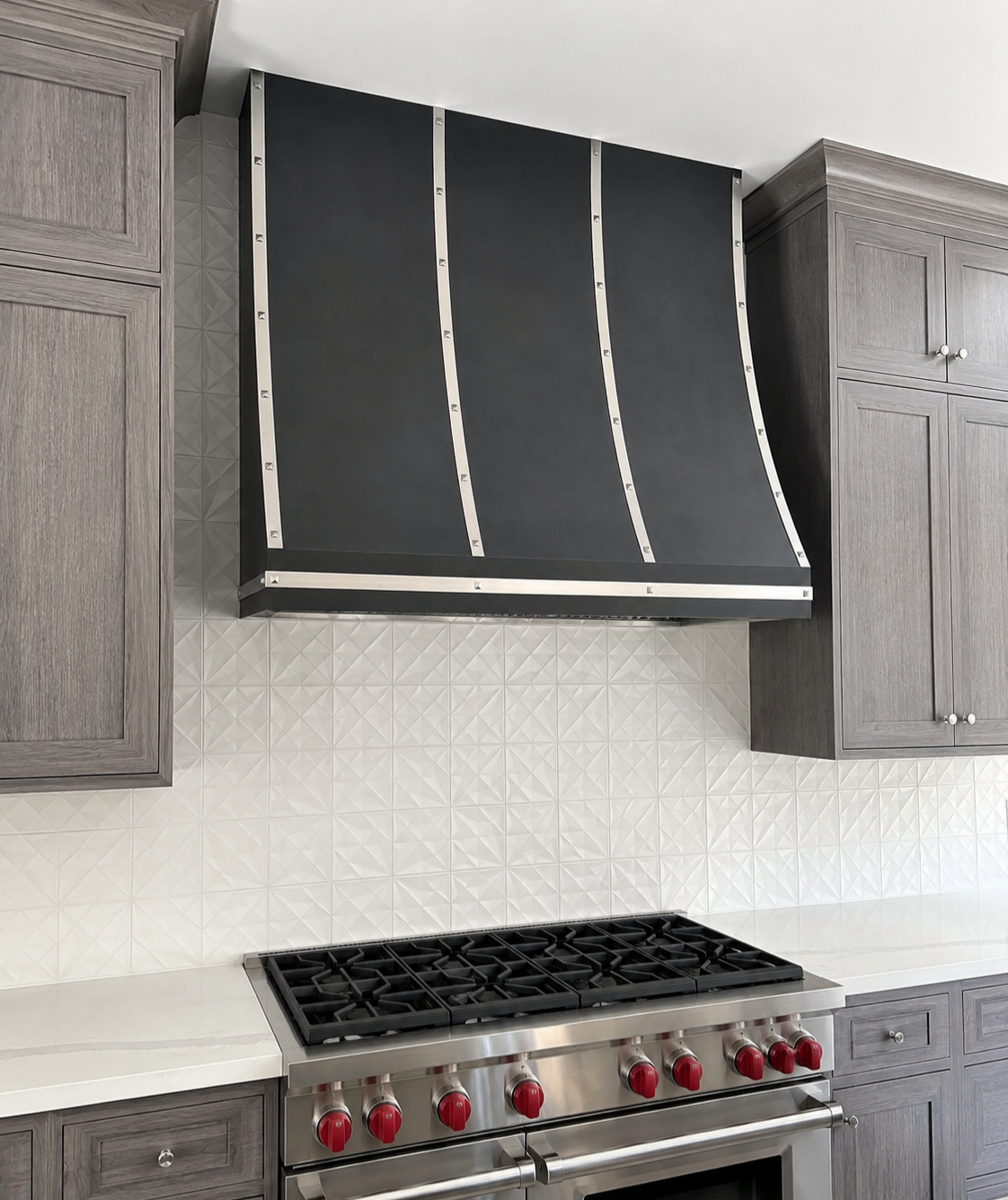 Fobest Seattle Custom Black Kitchen Hood Stainless Steel Trims FSS-511