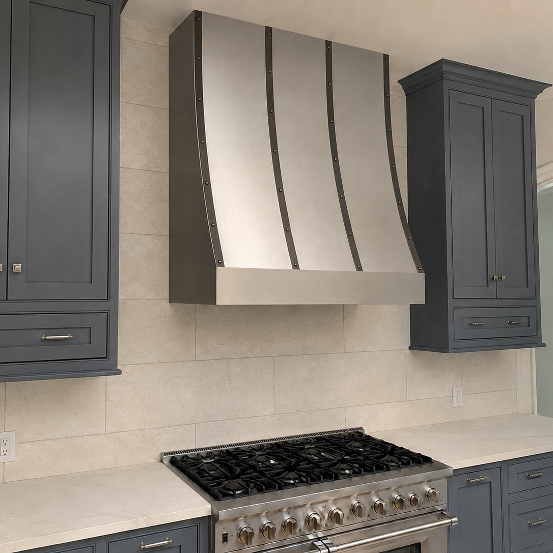 Fobest Stainless Steel Vent Hood with Sloped Design FSS-218