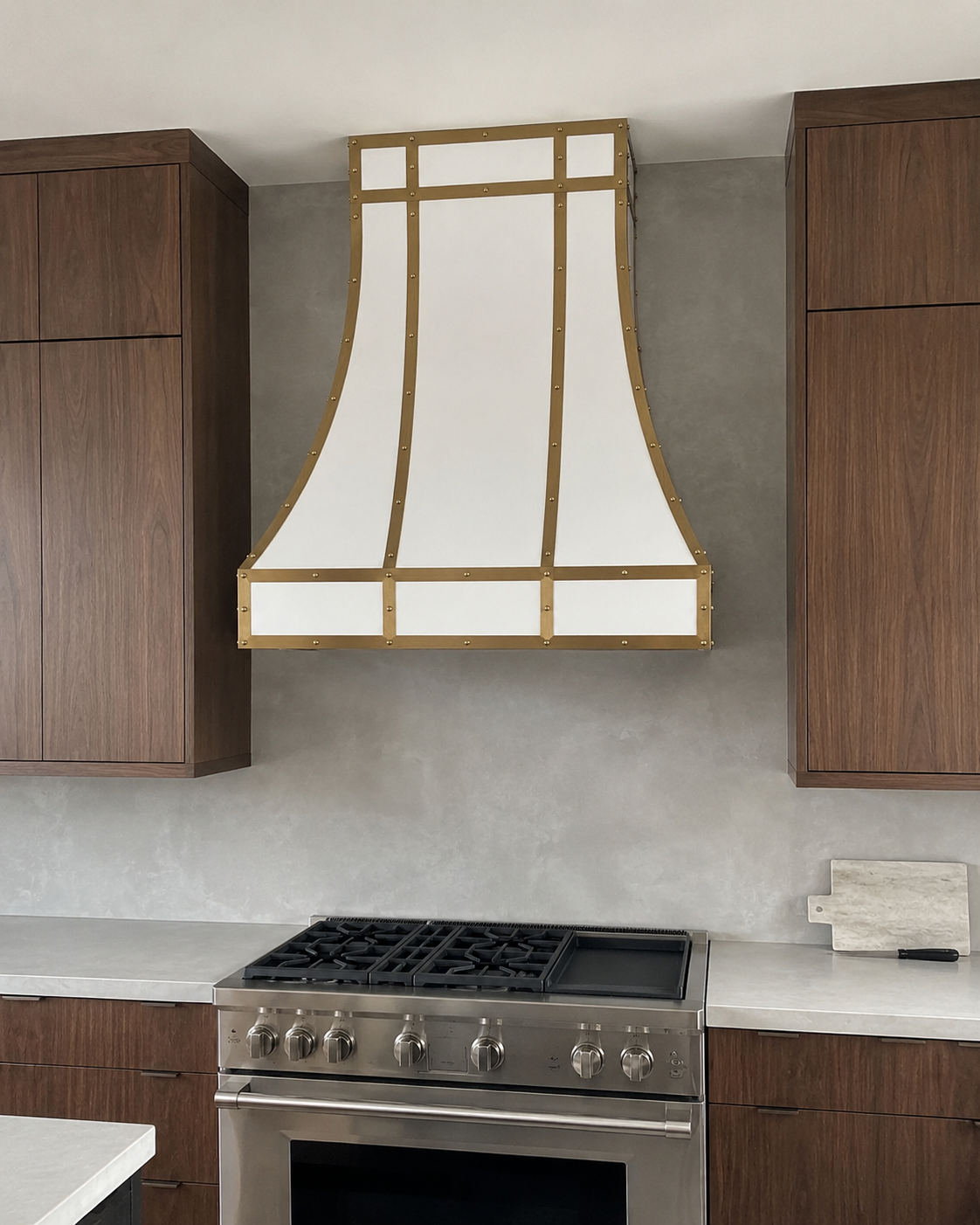Fobest White Custom Kitchen Range Hood – FSS-448