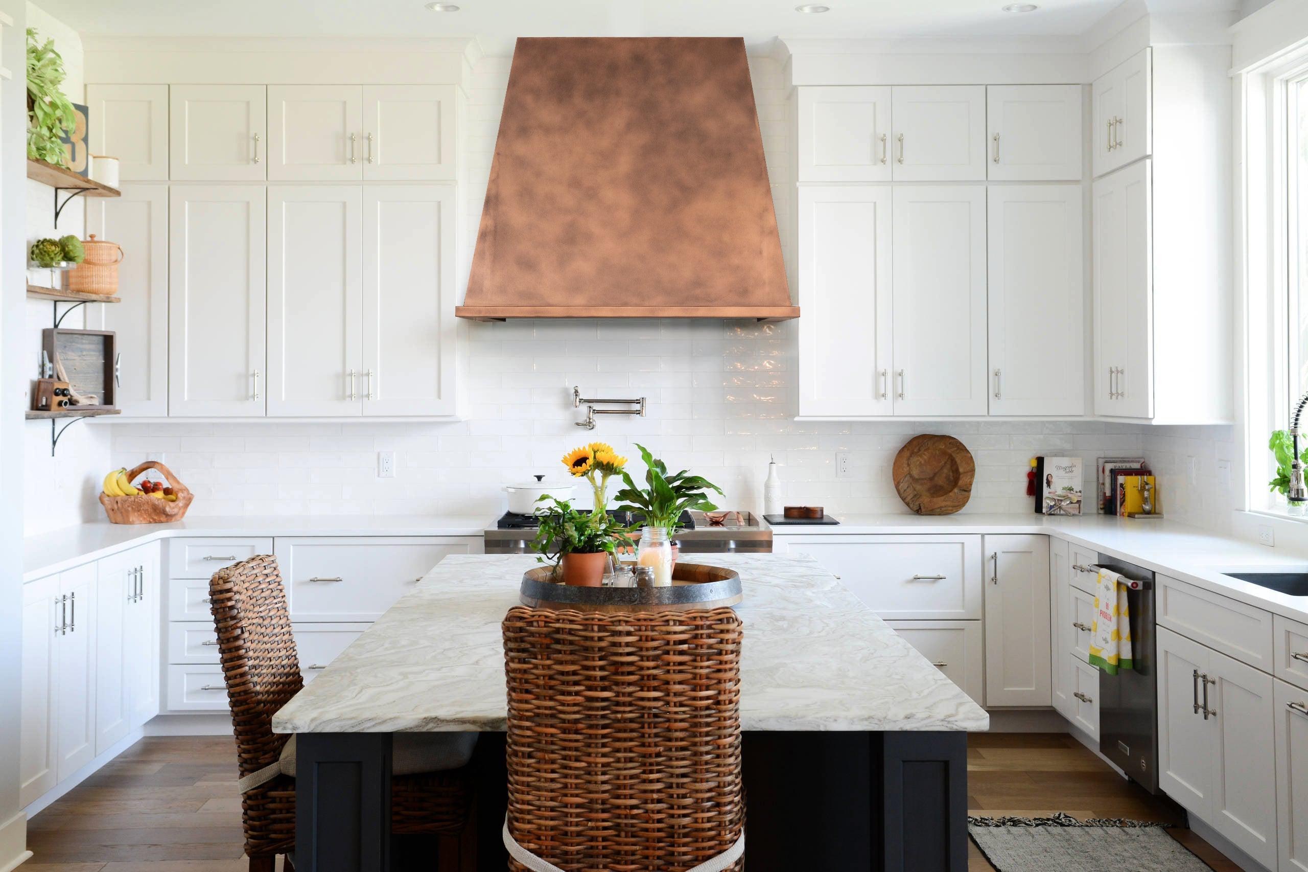 Fobest custom copper range hood