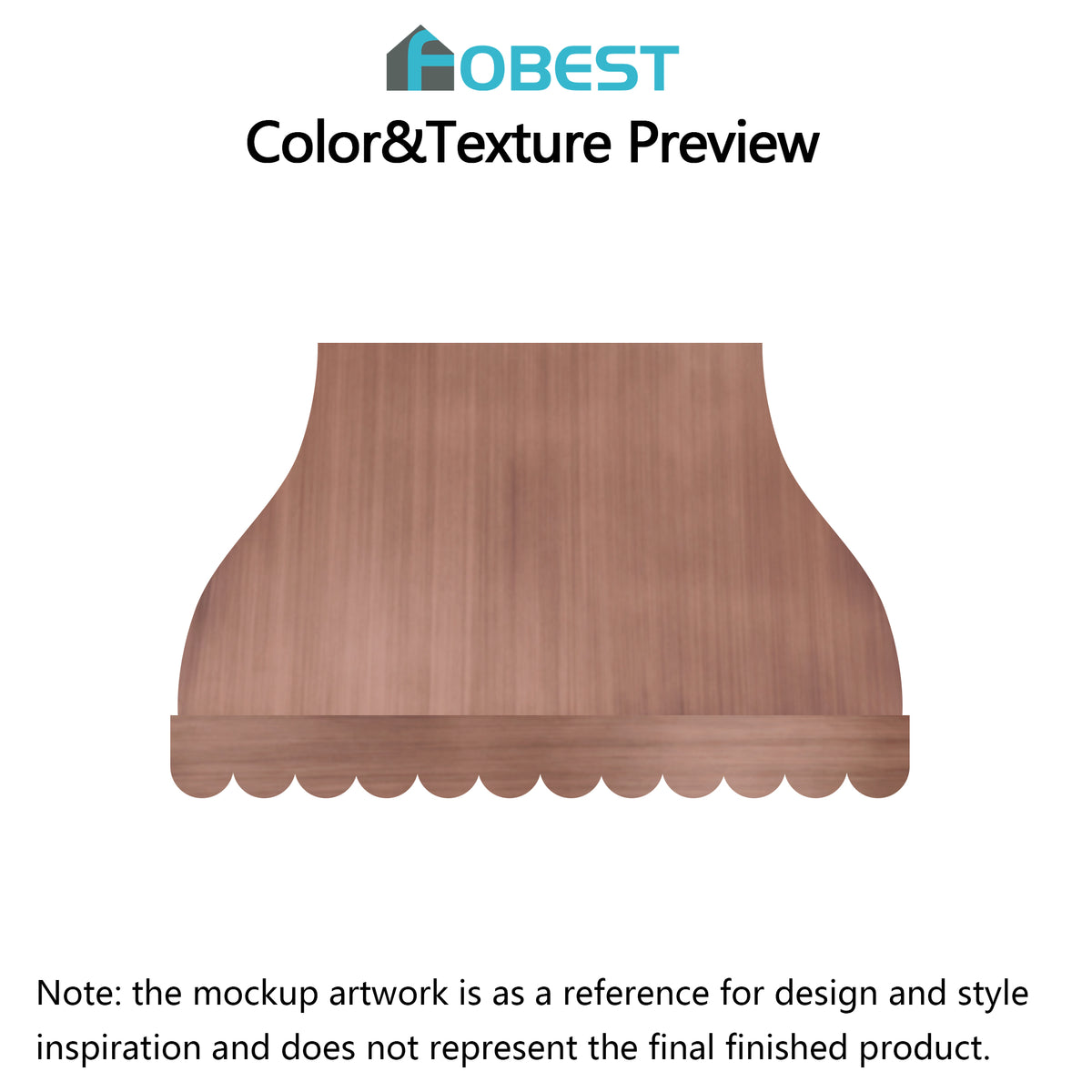 Fobest Custom Range Hood FSS-532 Custom Link for Tracey Plemon