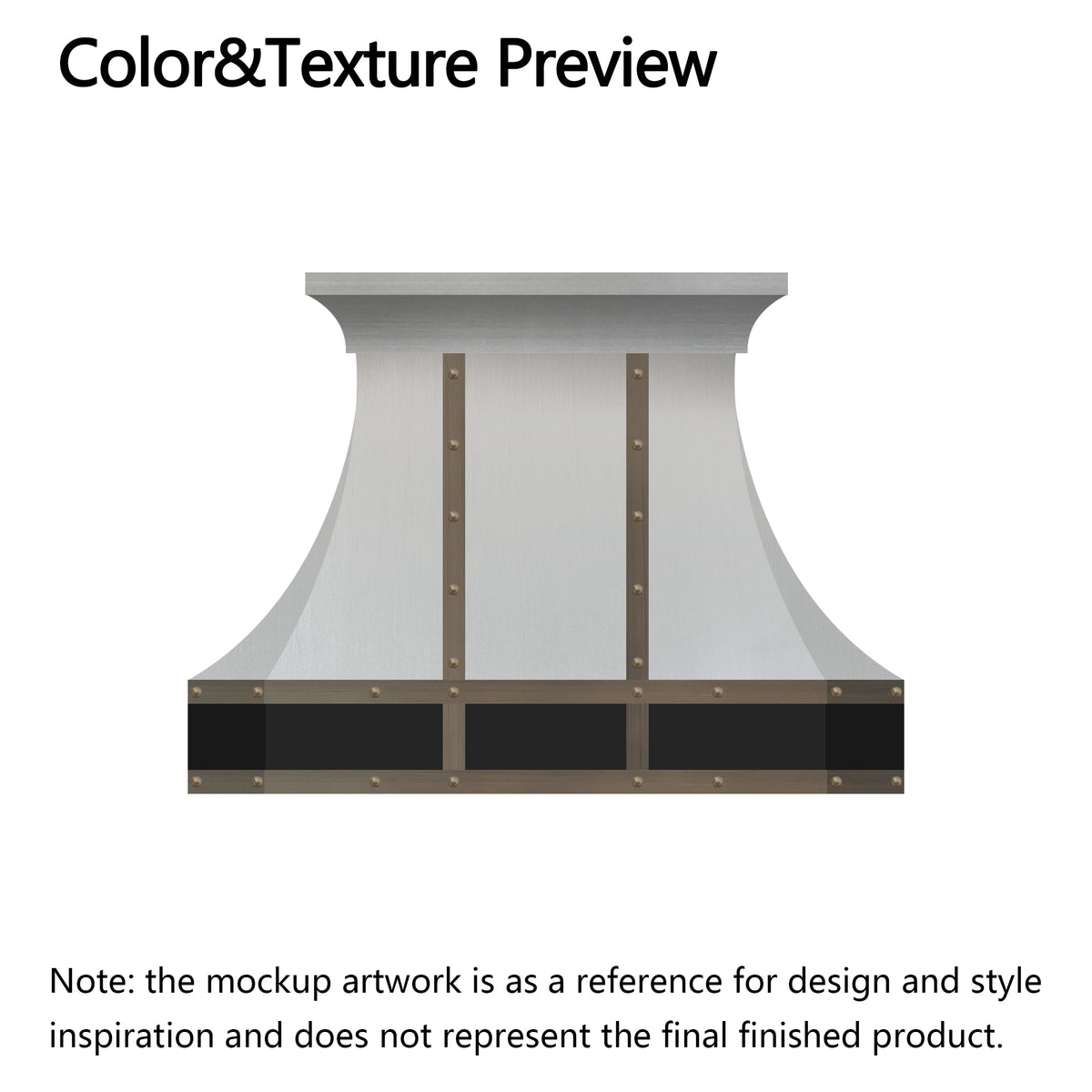 Fobest Custom Metal Range Hood Model FSS-455 | 50% Deposit Custom Link for Carolyn