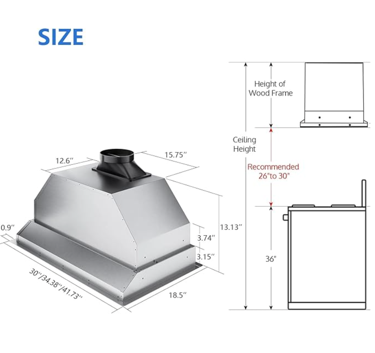 Fobest Custom Range Hood-Custom Link for Laura