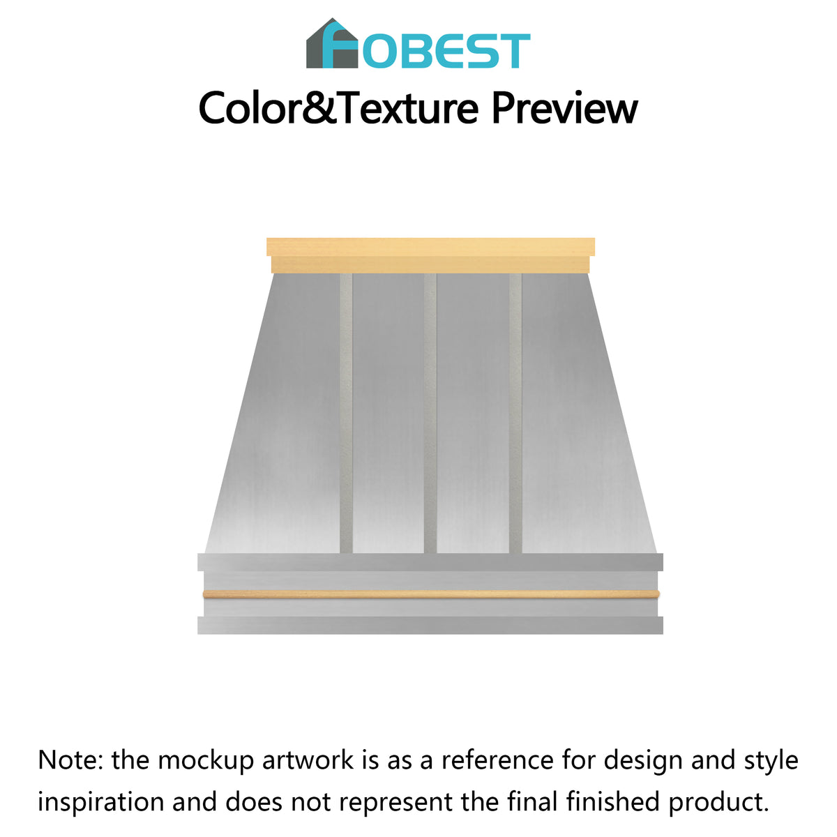 Fobest Custom Range Hood-FSS-222 Range Hood 50% Deposit Custom Link for Andrea